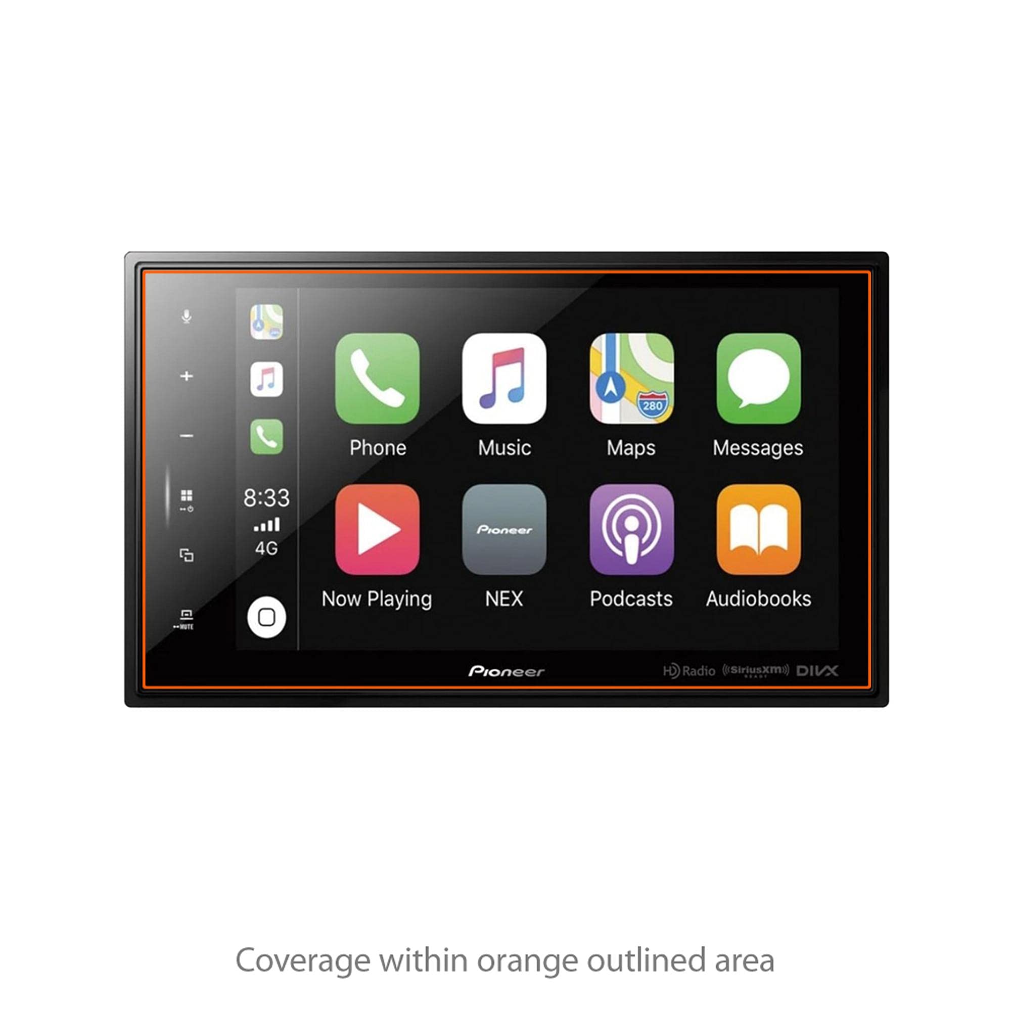 Boxwave Screen Protector Compatible With Pioneer Dmh 2660Nex   Cleartouch Anti Glare (2 Pack), Anti Fingerprint Matte Film Skin