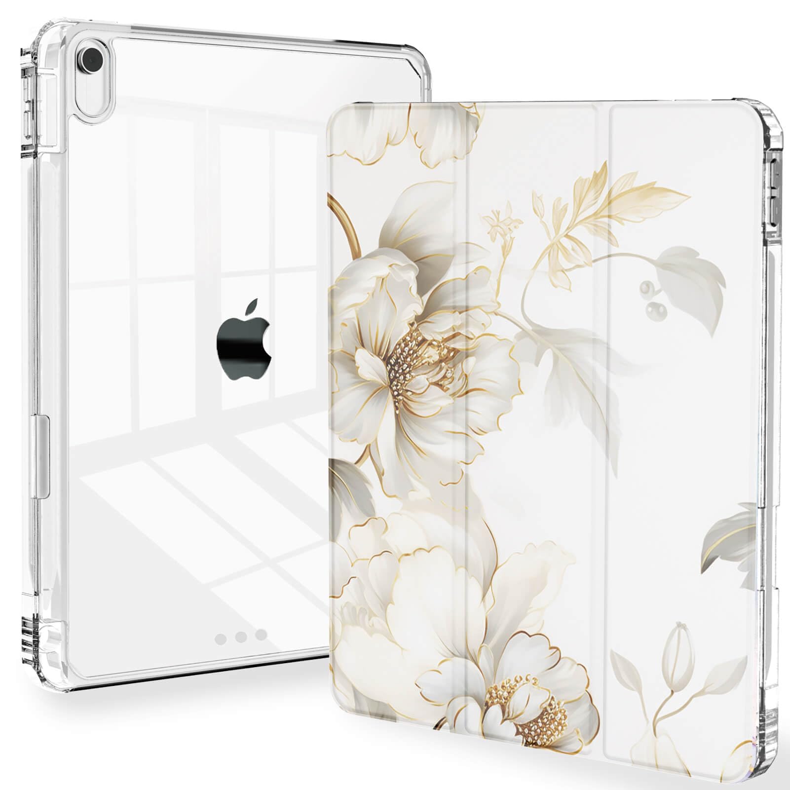 Feams for iPad (A16) 11th Generation 11 Inch 2025, iPad 10th Generation Case 10.9 Inch 2022, Slim iPad A16 Case Clear Back Cover