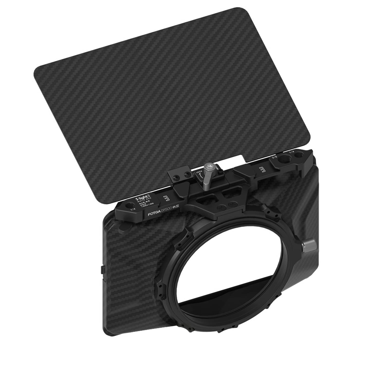 Foto4Easy Mini Matte Box,Lightweight Box With Top Flag For Dslr Mirrorless Cameras,Compatible 67Mm/72Mm/77Mm/82Mm Lenses,Support