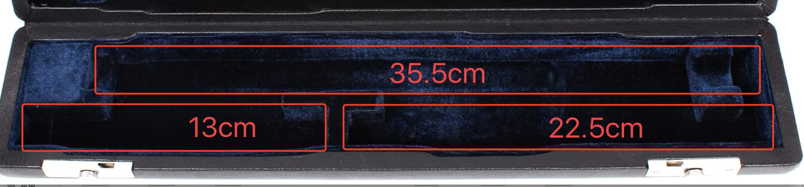 Yinfente 16 Hole Flute Case 17 Hole Flute Bag For Metal Flute Protect Carry Flute Leather Surface Strong Light (16Hole)