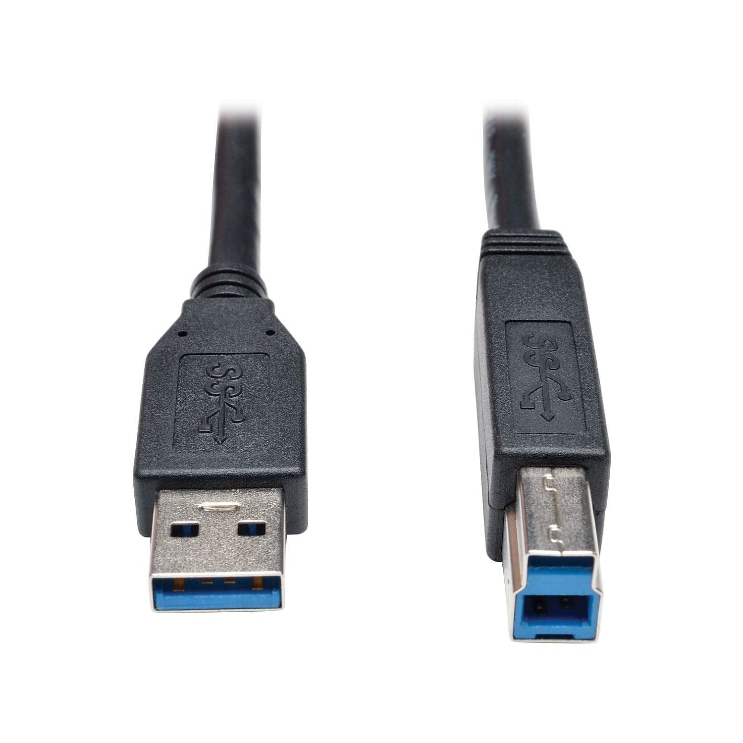 Tripp Lite 3 Feet Usb 3.0 Superspeed Device Cable 5 Gbps Ab M/M, Black (U322 003 Bk)