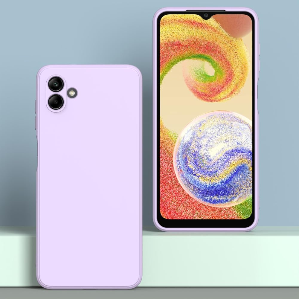 Wogroo For Samsung Galaxy A05 Case Purple, Scratch Resistant With Soft Touch, Slim Thin Phone Cover For Samsung Galaxy A05