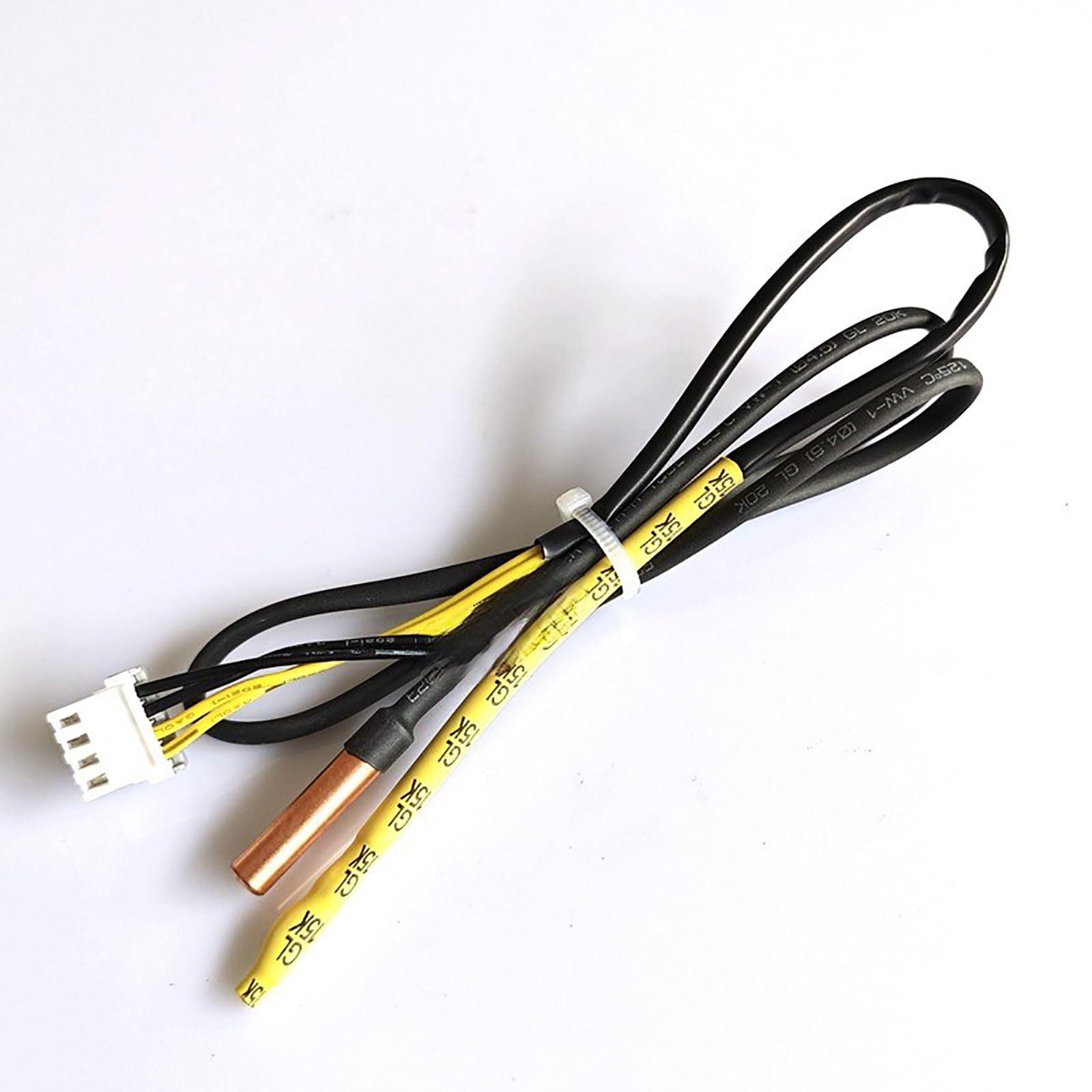 Hmhama Air Conditioner Temperature Sensor Thermistor Probe Freeze Control Sensor Double Air Conditioning Probe 20K Copper 15K Ru