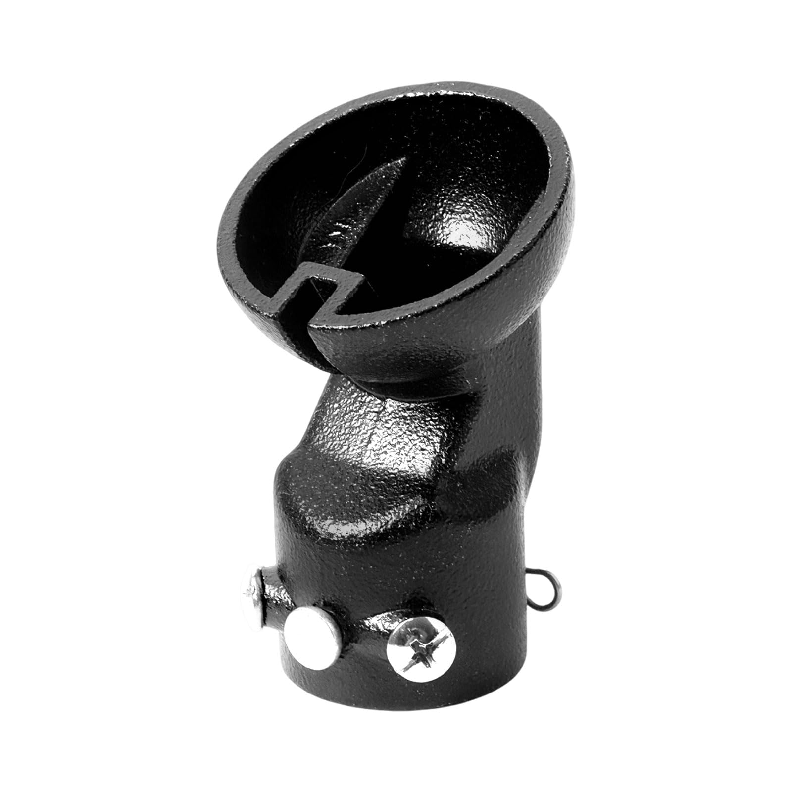TEBTEOTEK Universal Sloped Ceiling Fan Adapter for Angled Ceiling Up to 45 (Black)
