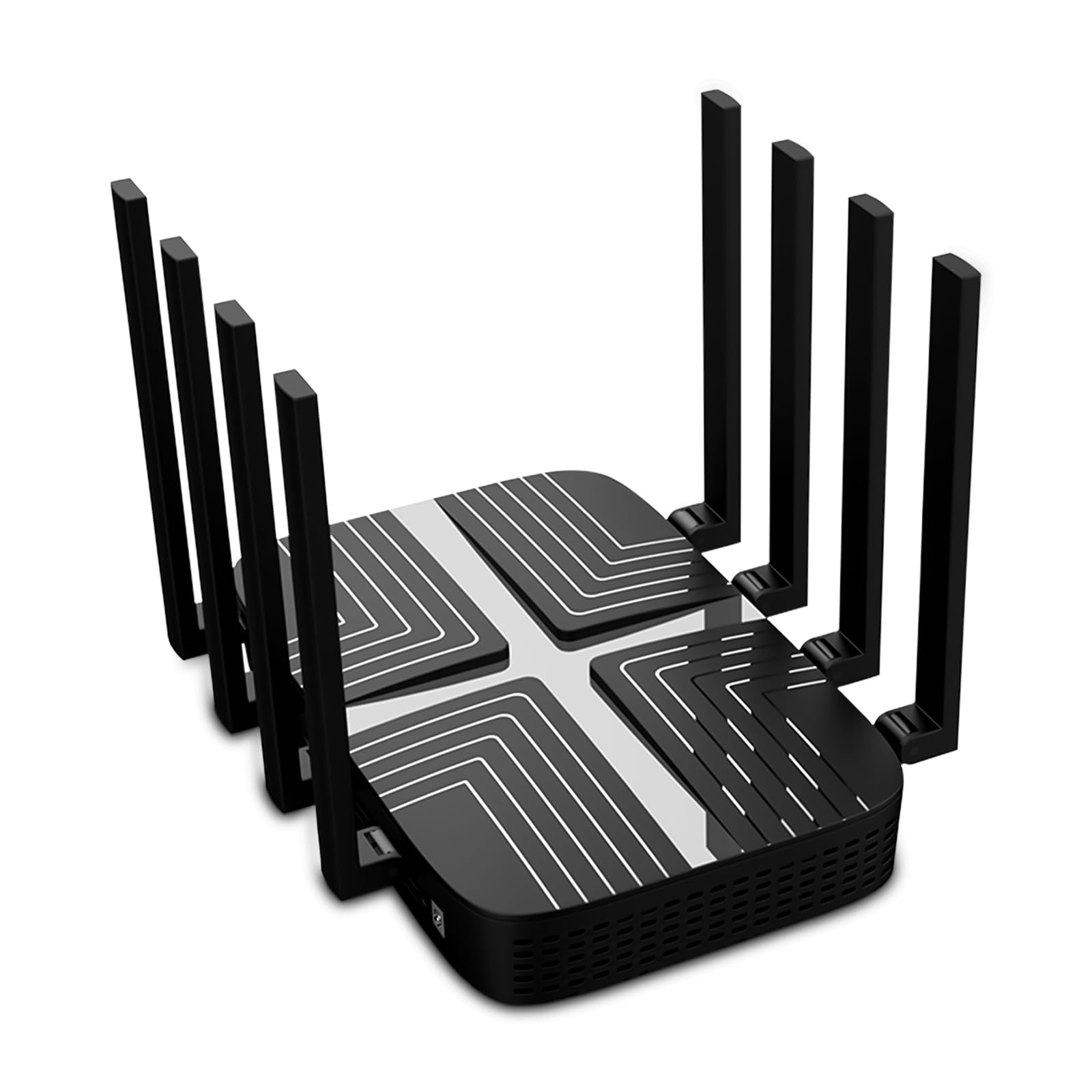 Wiflyer Ax3000 Cat9 4G Lte Router With Dual Sim Card Slot Unlocked, Dual Band Wifi 6 Cellular Router With All Gigabit Ports And