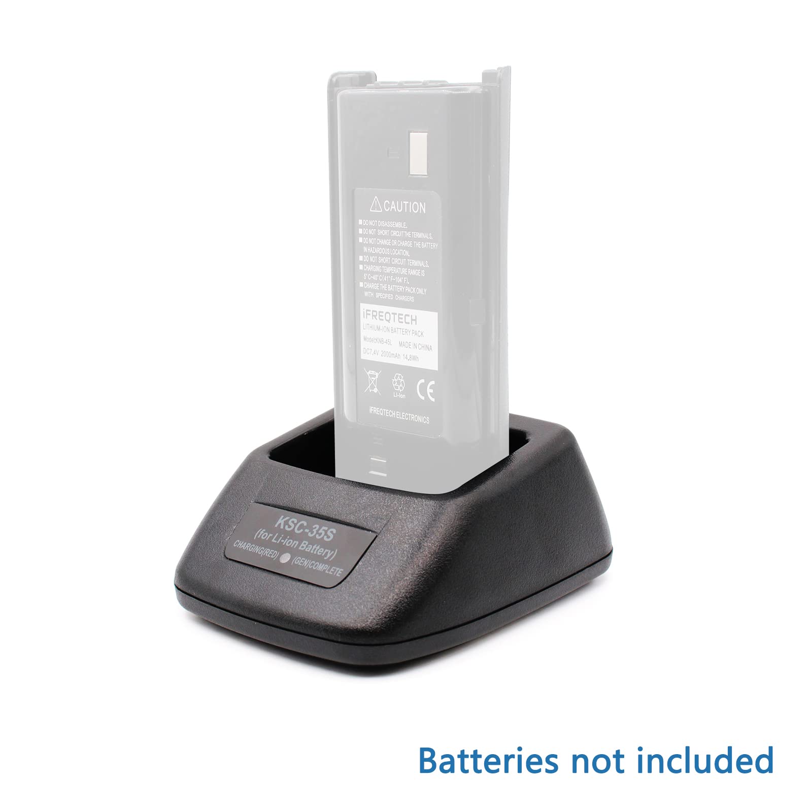 Ifreqtech Ksc 35S Rapid Charger For Tk 3400 Tk 2200Lp Tk 2300Vp Tk2400 Tk 3200L Tk 3302Uk Radio Li Ion Battery Charger Knb 45L / Knb 63L /Knb 65L