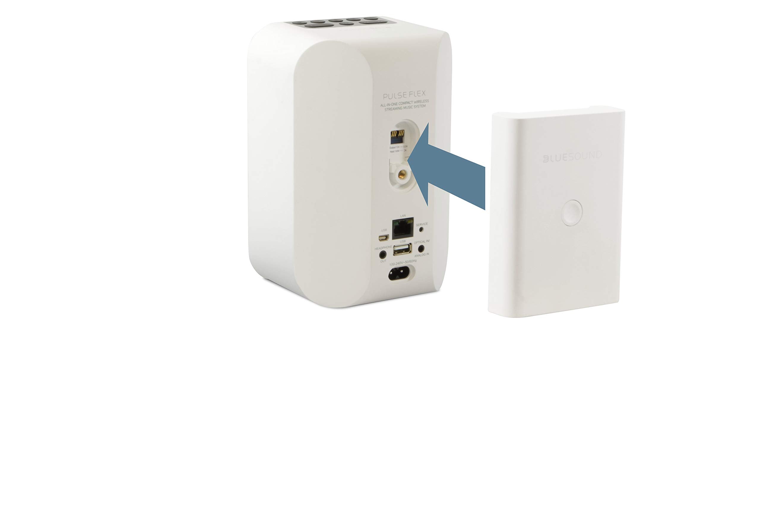 Bluesound Bp100 Battery Pack For Pulse Flex   White