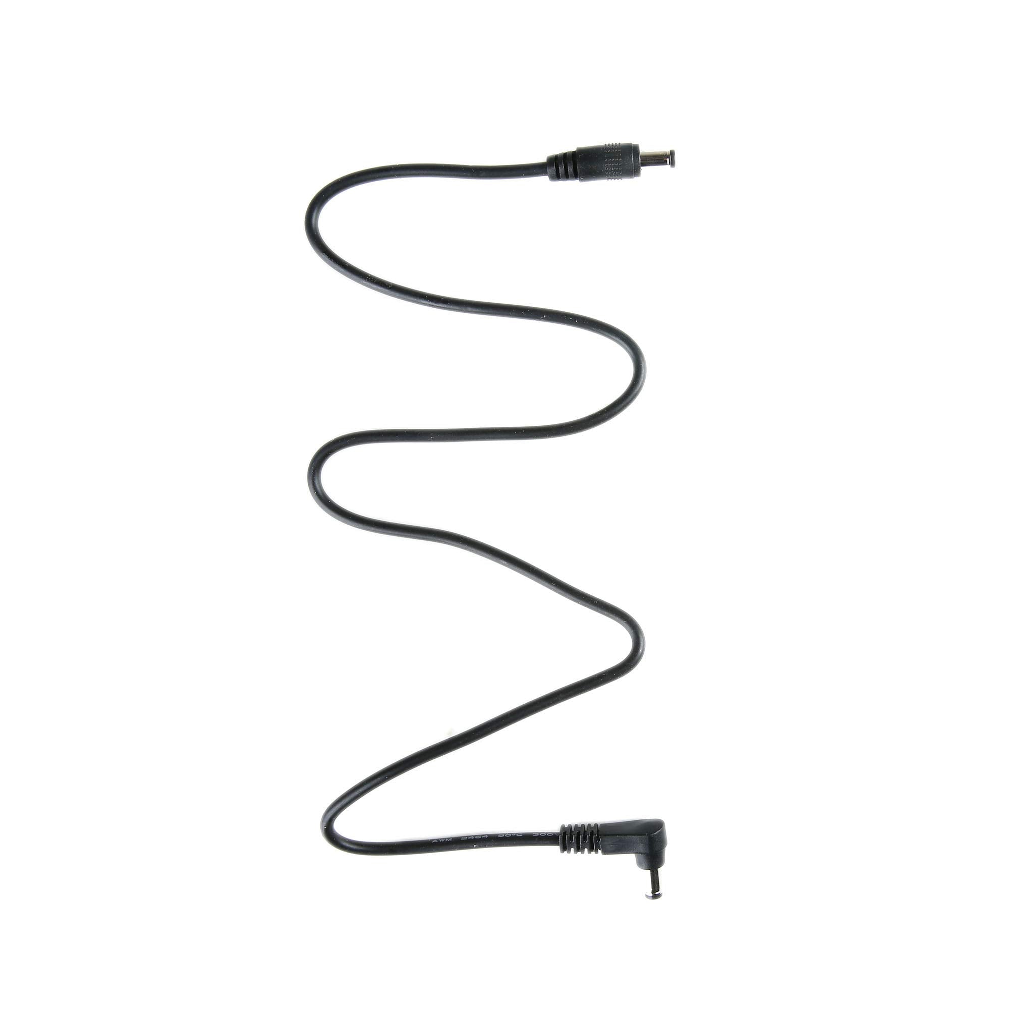 2 Pack Guitar Effect Pedal Dc Cable 5.5Mm X 2.1Mm Power Lead Cord, 60Cm Male To Male