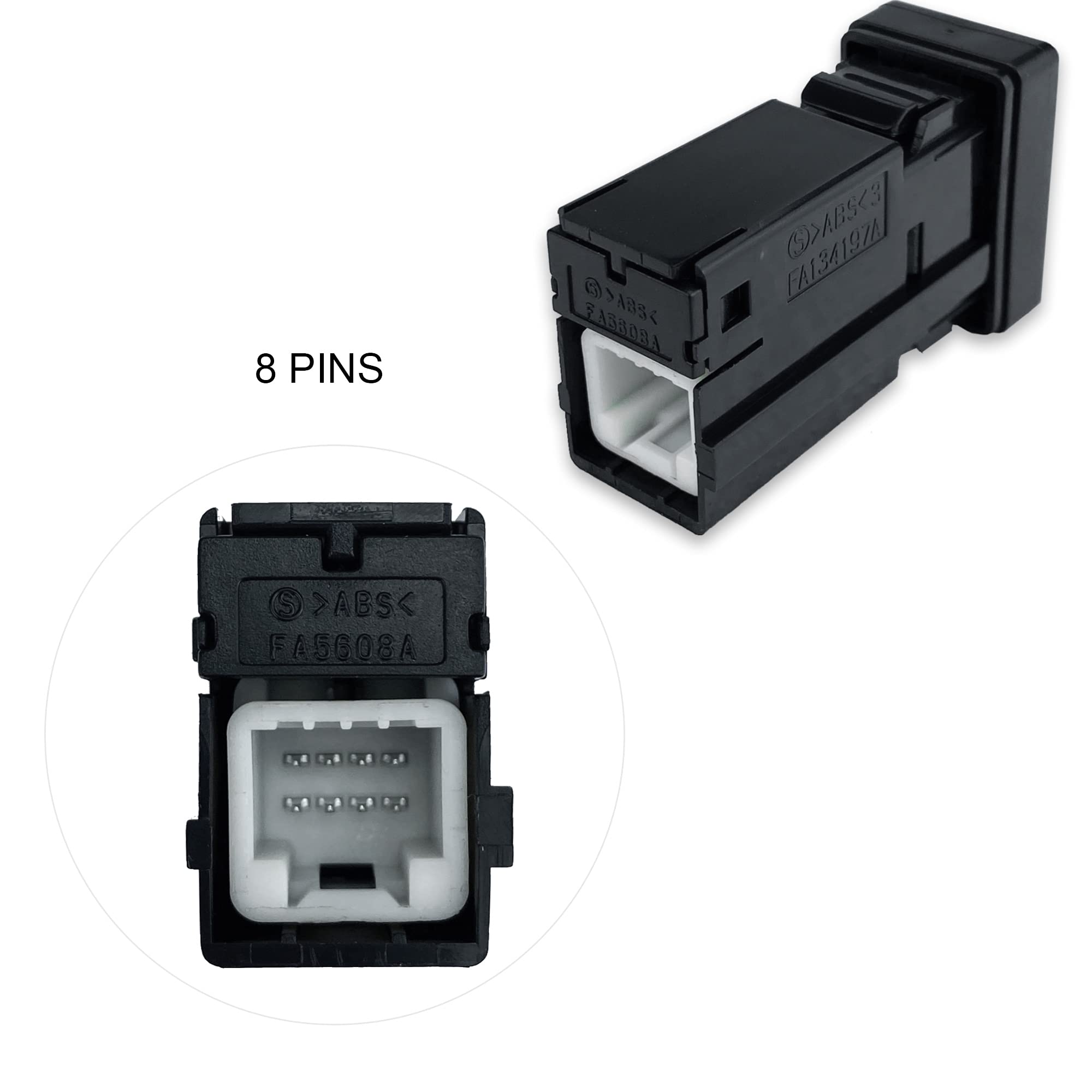 Aux Port Replacement 86190 02010 Fit For Corolla Tundra Camry Rav4 Tacoma Highlander Sienna Auxiliary Jack Port Audio Input Jack