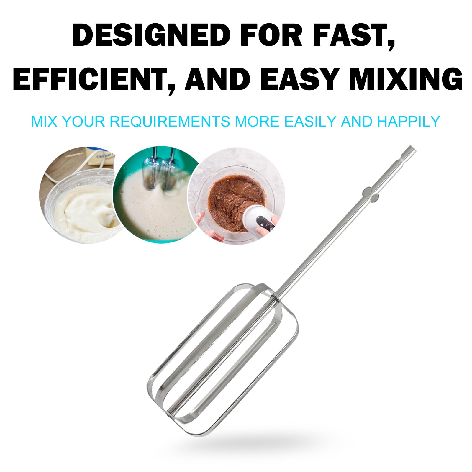 Hand Mixer Beaters Attachments For Hamilton Beach Beaters