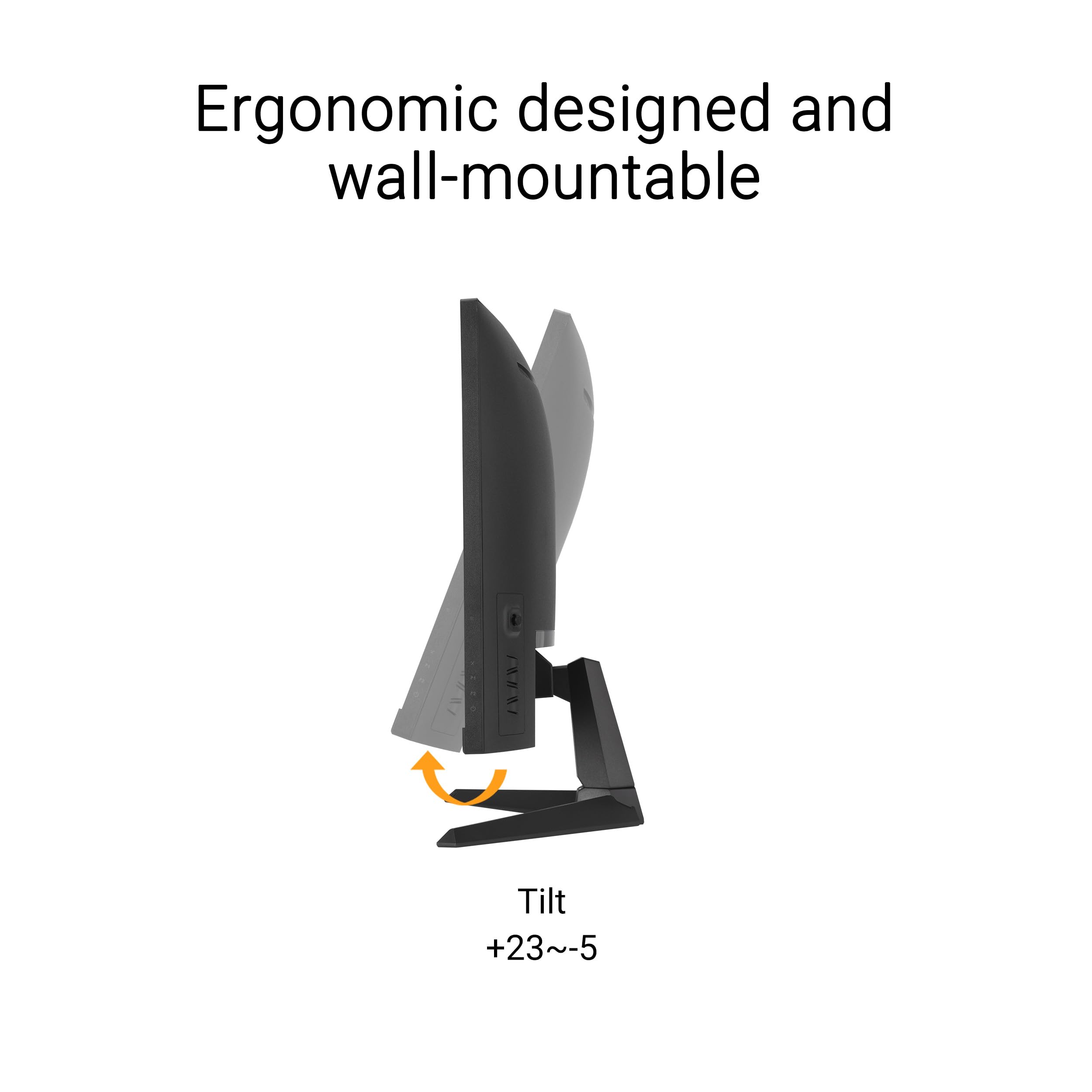 Asus Tuf Gaming 27    1440P Curved Hdr Gaming Monitor (Vg27Wq3B)   Qhd (2560 X 1440), 180Hz, 0.5Ms, 1500R, Extreme Low Motion Bl