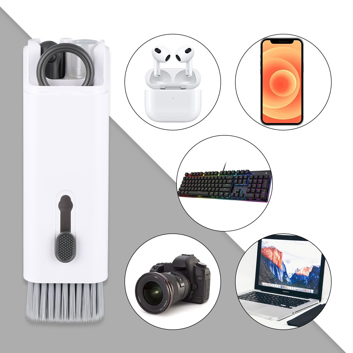 7 In 1 Electronic Cleaner Kit,Keyboard Cleaner,Laptop Cleaner Kit For Monitor, Cell Phone, Bluetooth,Headset, Lego, Airpods, Lap