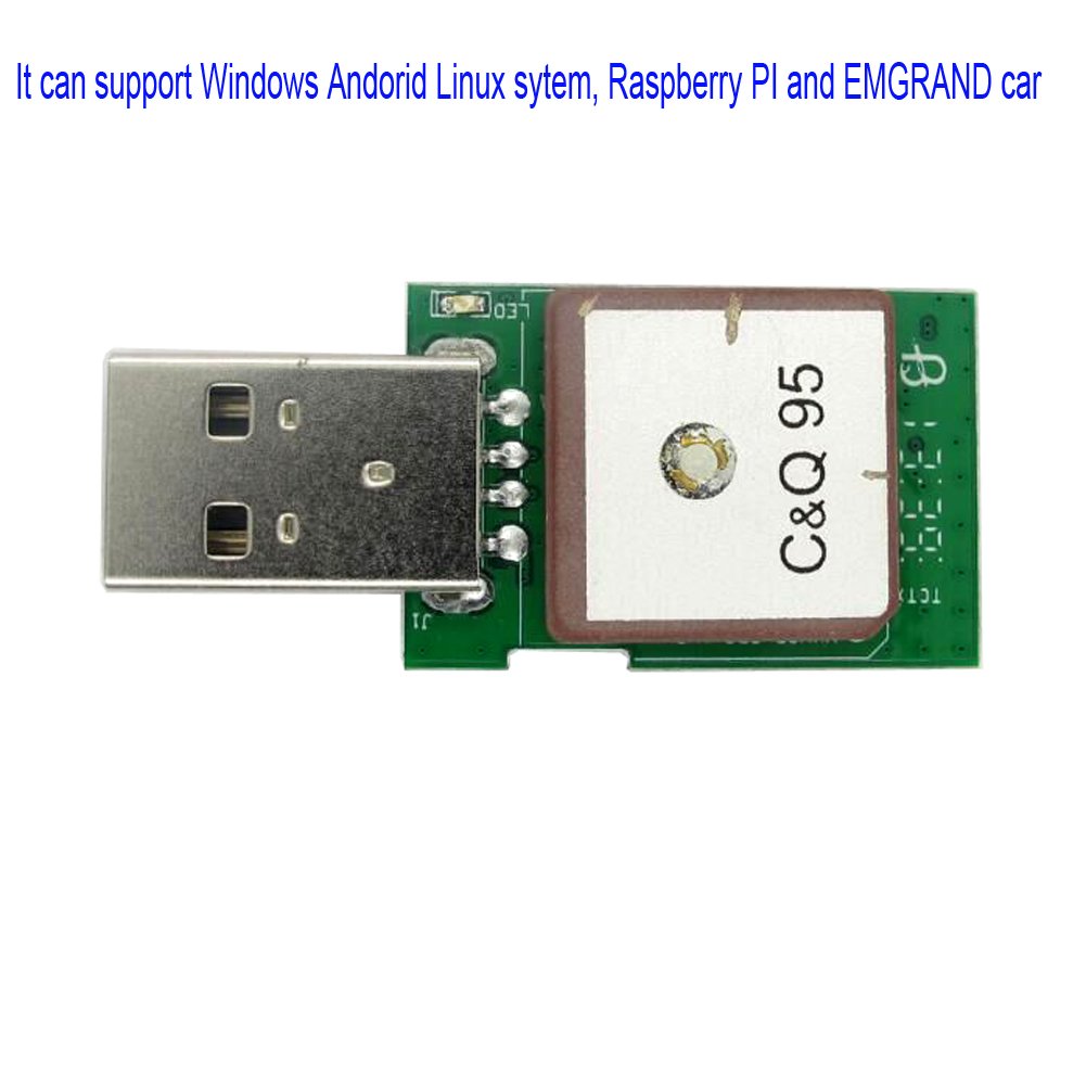 Diymall Vk-172 Vk 172 Gmouse G-Mouse Usb Gps Dongle Glonass Support Windows 10/8/7/Vista/Xp/Raspberry Pi Vehicle Aviation Tracke
