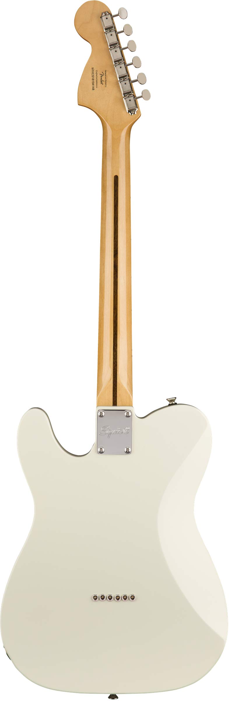 Fender Squier Classic Vibe 70S Telecaster Thinline - Natural Bundle With Gig Bag, Tuner, Strap, Picks, Strings, Instrument Cabl
