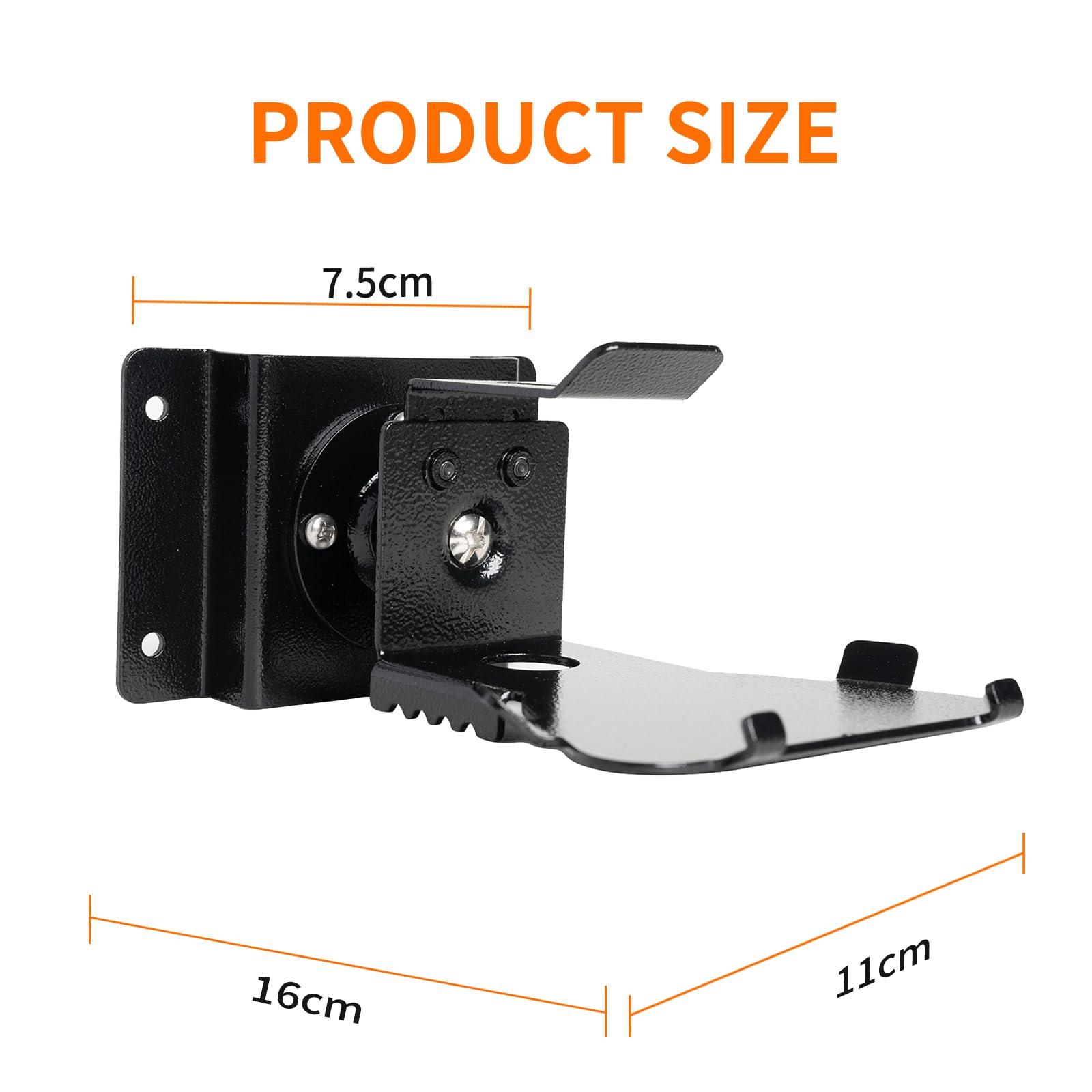 Shinar Metal Wall Mount Only For Echo Show 5 (3Rd Generation)   Swivels Up To 360 / Tilts  70 / +70,Mount Stand Compatible With