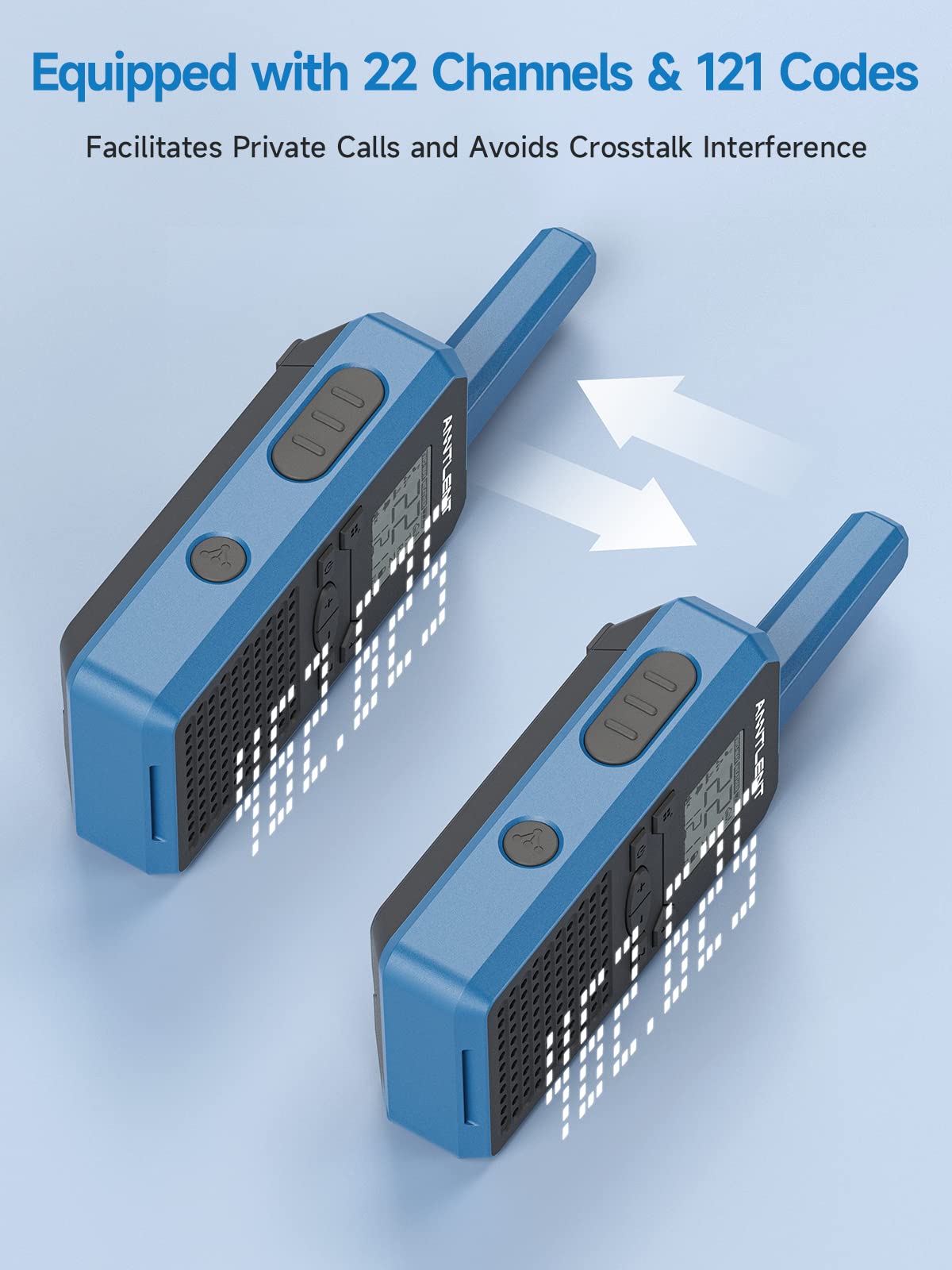 Walkie Talkies Long Range For Adults And Kids | Rechargeable Waterproof Two Way Radios With 1500Mah Large Capacity Battery And E