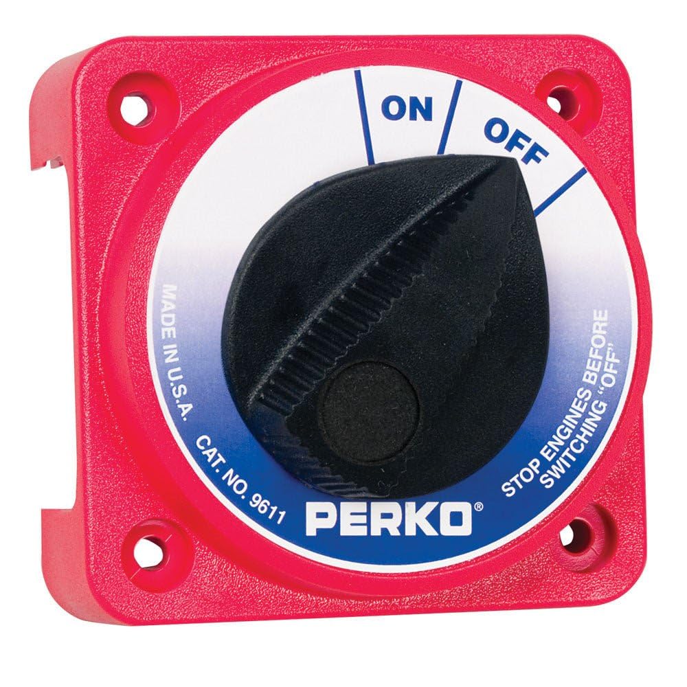 Perko 9611Dp Compact Medium Duty Main Battery Disconnect Switch,WBEEAB00FSKOZZ8