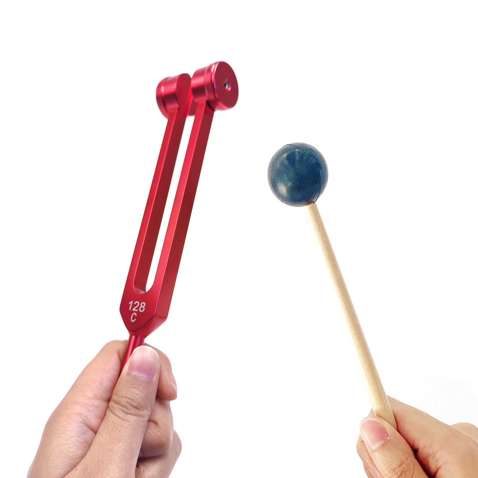 Lesage 128 Hz Tuning Fork Medical Weighted Red Tuning Forks For Healing 128 Hertz Diapason Medical Tuning Fork C128 Tuning Fork