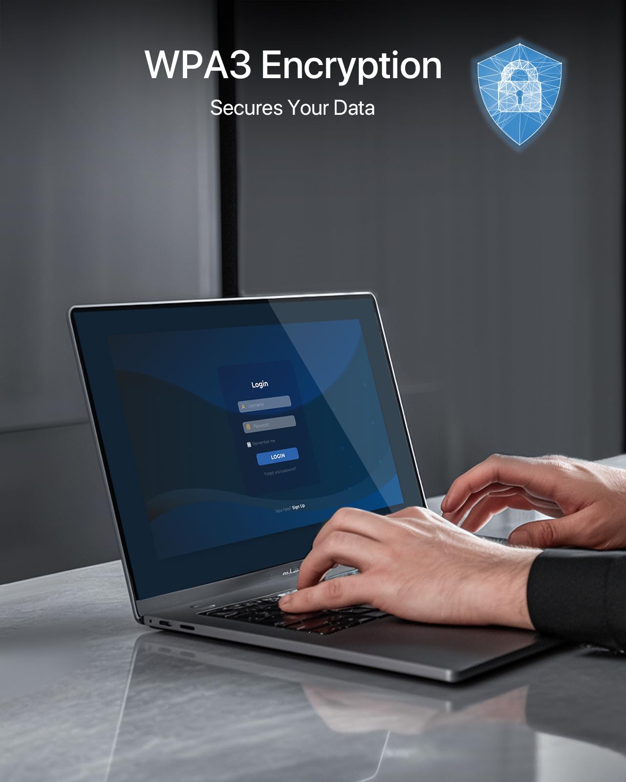 Brostrend Axe5400 Wifi 6E Usb Adapter, Tri Band Long Range Usb Wifi Adapter For Desktop Pc Laptop 6Ghz 2402Mbps + 5Ghz 2402Mbps