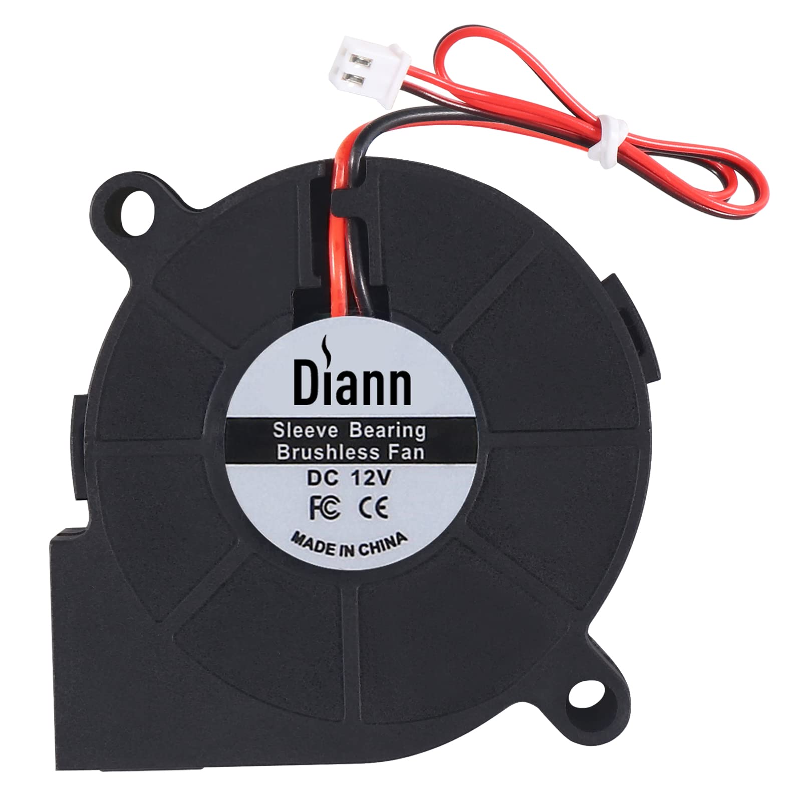 Diann 2Pcs 5015 3D Printer Dc 24V Brushless Blower Cooling Fan Turbine Turbo 50X15Mm For Reprap I3 Cr 10 And Other Small Applian