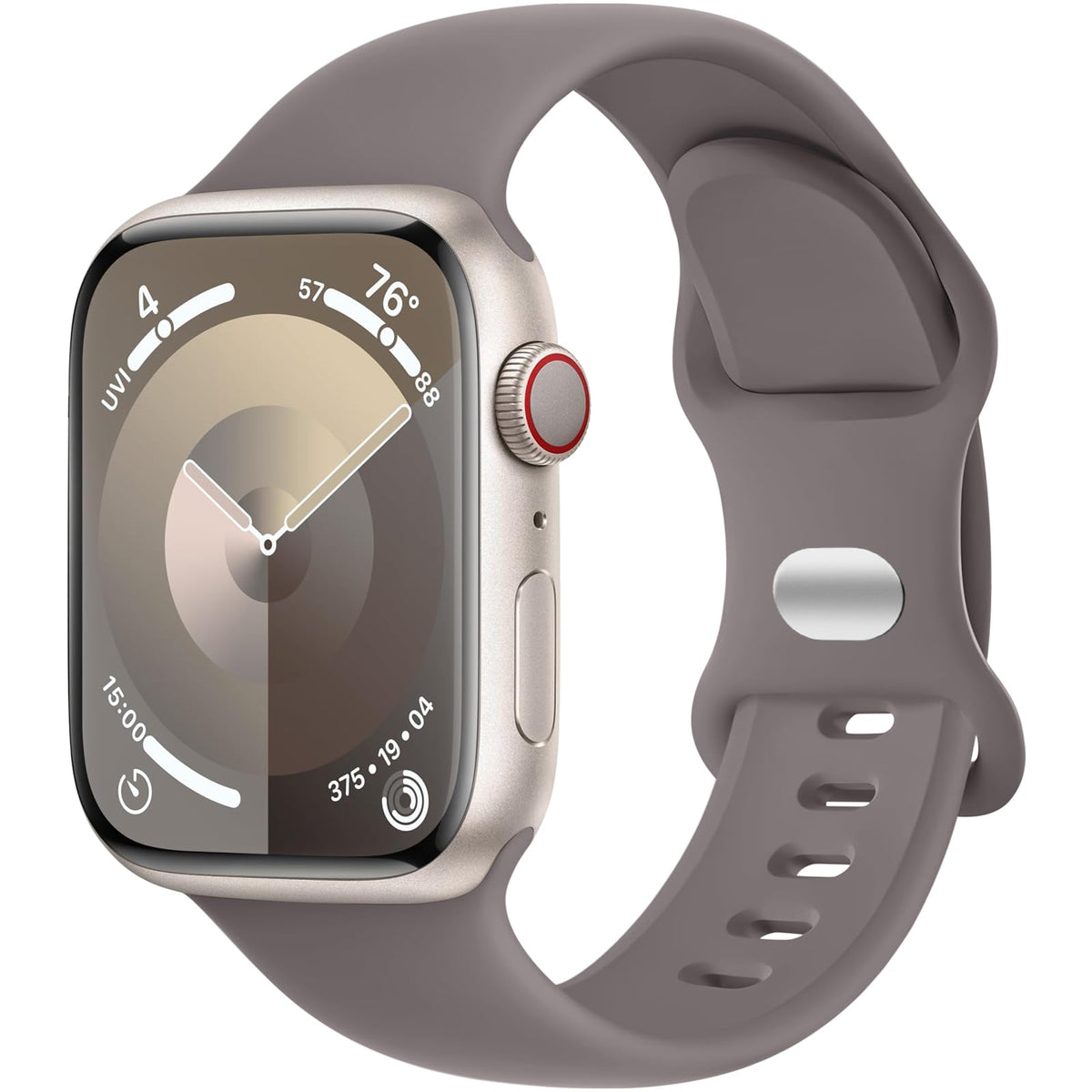Daqin Sport Band Compatible With Apple Watch Band 46Mm 44Mm 42Mm 45Mm 49Mm 38Mm 40Mm 41Mm Men, Soft Silicone Waterproof Strap Fo