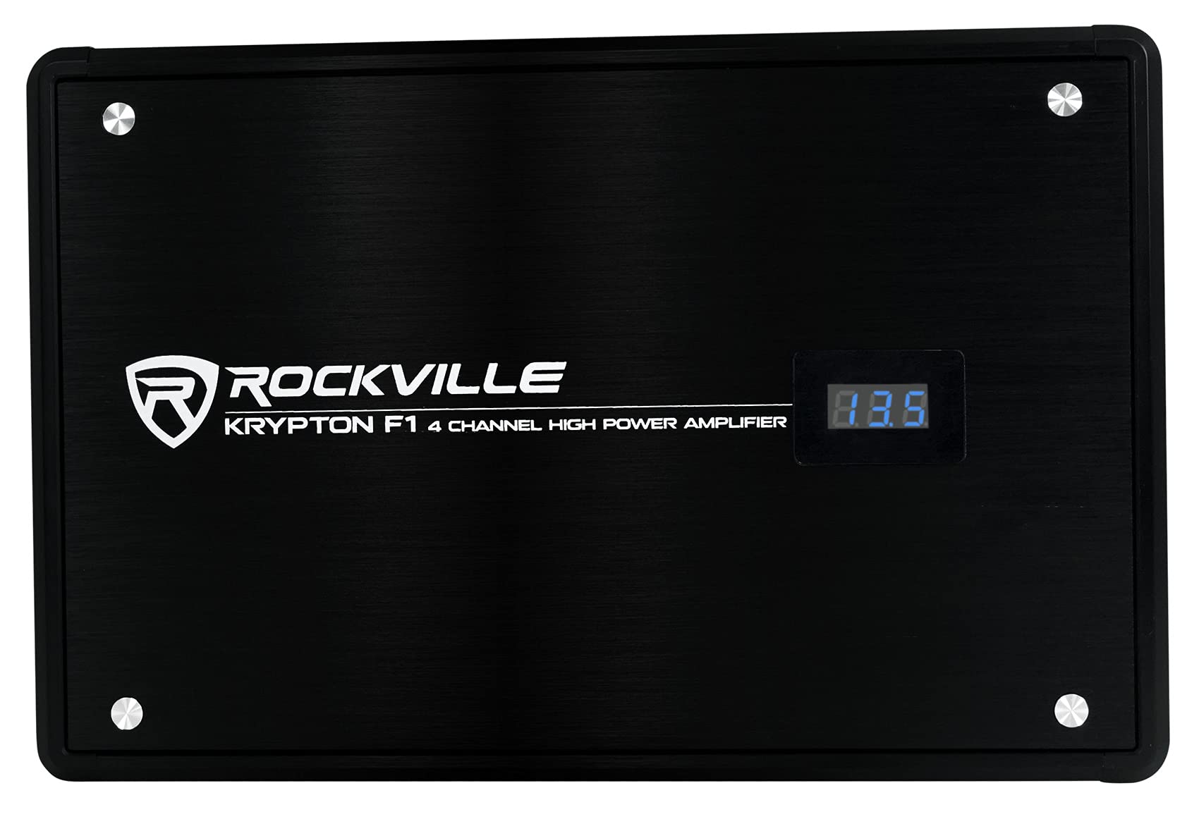 Rockville Krypton F1 1600W Peak / 400W Rms 4 Channel Amplifier Car Audio Amp