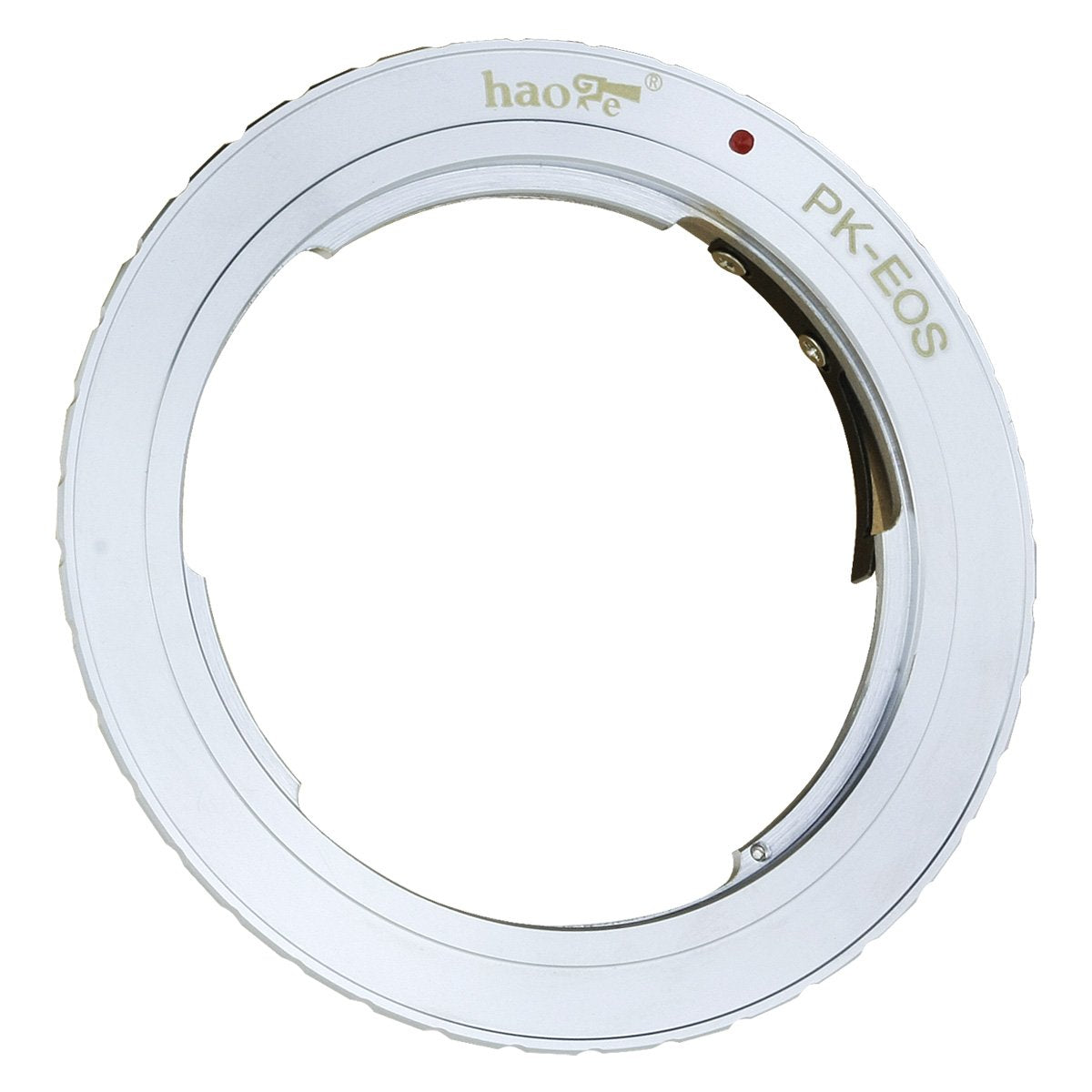 Haoge Lens Mount Adapter For Pentax K Pk Mount Lens To Canon Eos Ef Ef S Mount Camera