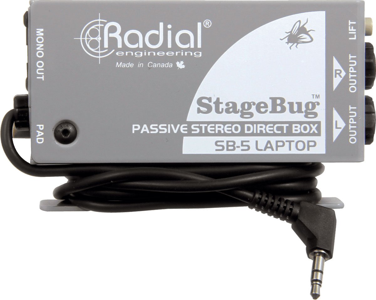 Radial Stagebug Sb 5 1 Channel Passive Laptop Direct Box