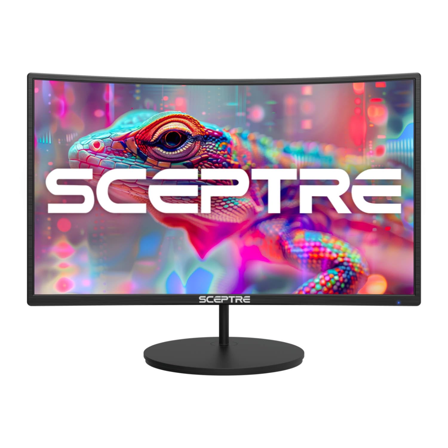 Sceptre Curved 27 FHD 1080p 75Hz LED Monitor HDMI VGA Build-In Speakers, EDGE-LESS Metal Black 2019 (C275W-1920RN)