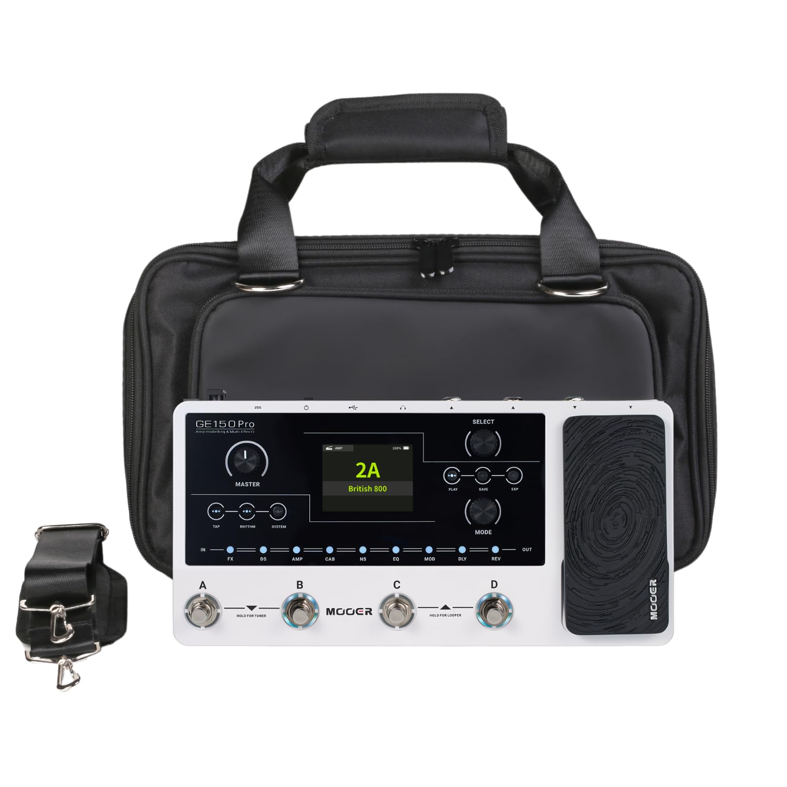 Mooer Sc200 Soft Carry Case For Ge200 Multi Effects