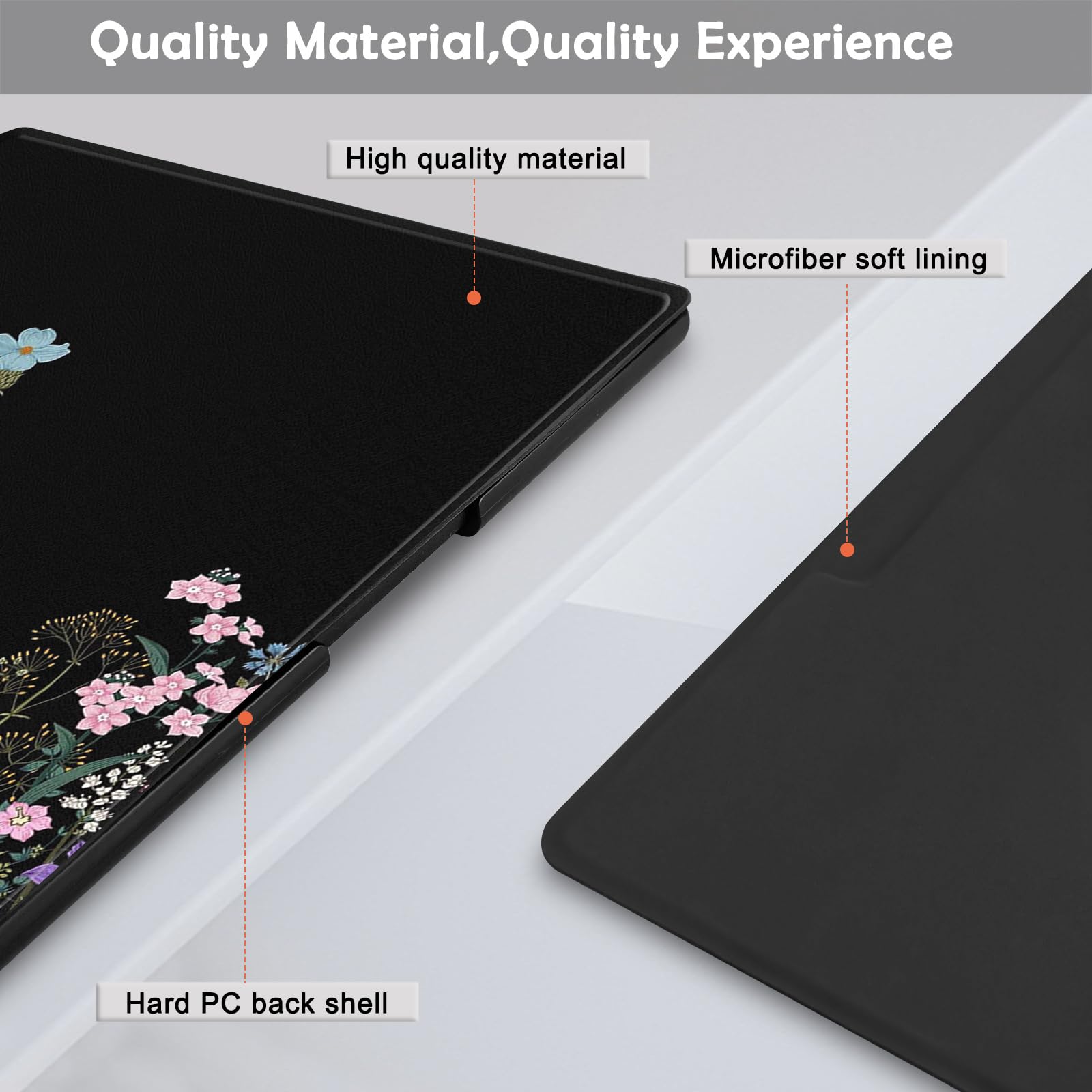 Aippdo Case For Remarkable 2 Paper Tablet 10.3'' 2020 Released,Lightweight And Hard Back Shell Protective Book Folio Cover With