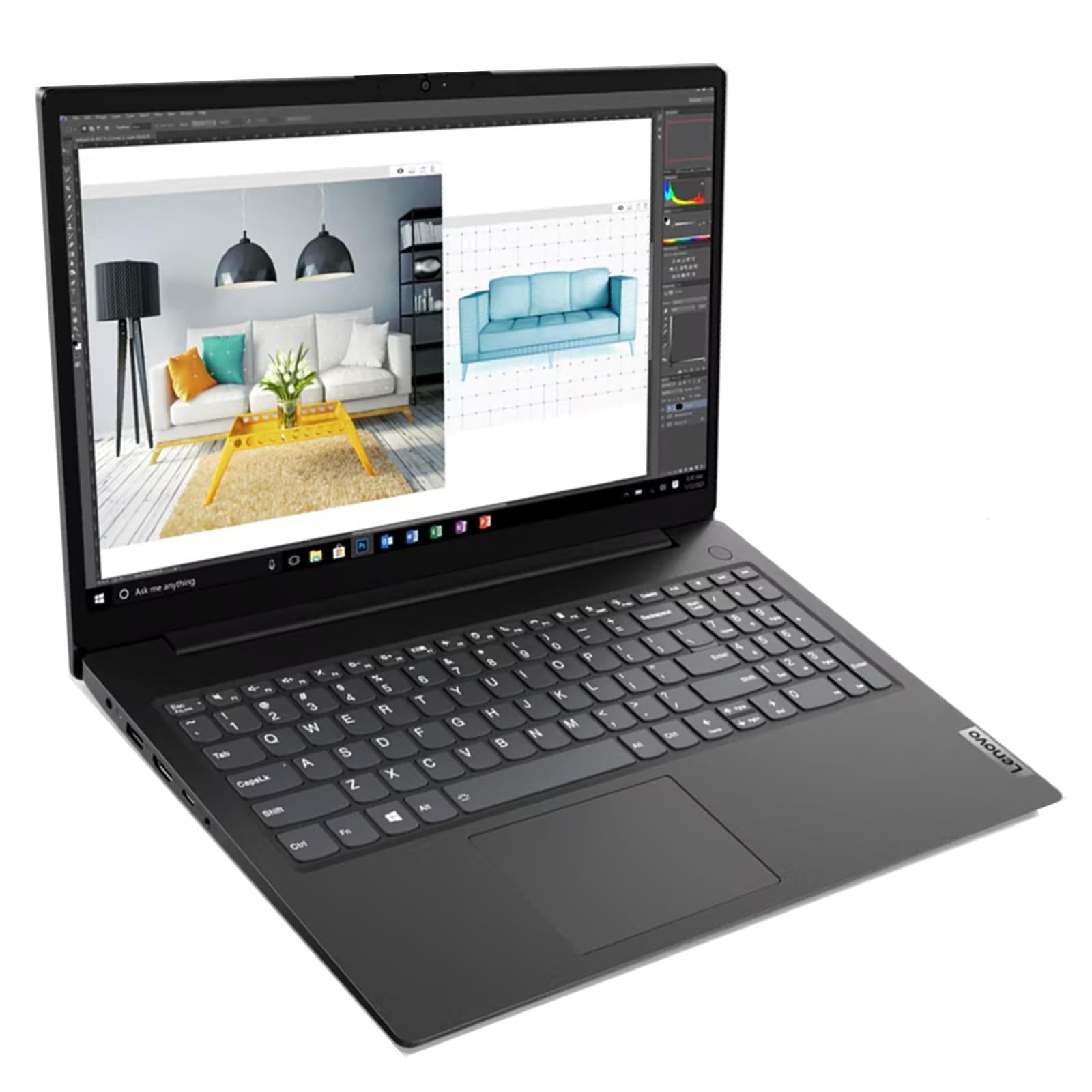 Lenovo V15 Business Laptop, 15.6 Fhd Anti-Glare Display, Intel Celeron N4500 Processor, 32Gb Ram, 512Gb Ssd, Wi-Fi, Ethernet, Us