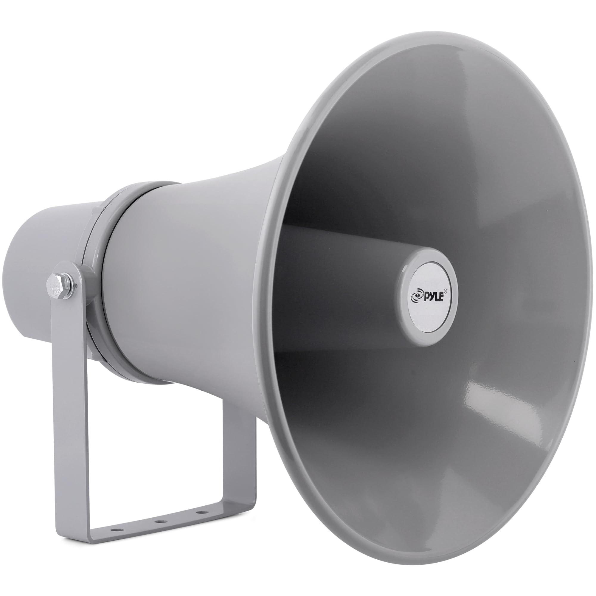 Pyle Indoor Outdoor PA Horn Speaker-11 Inch 30-Watt Power Compact Loud Sound Megaphone w/400Hz-5KHz Frequency,8 Ohm,70V Transfor