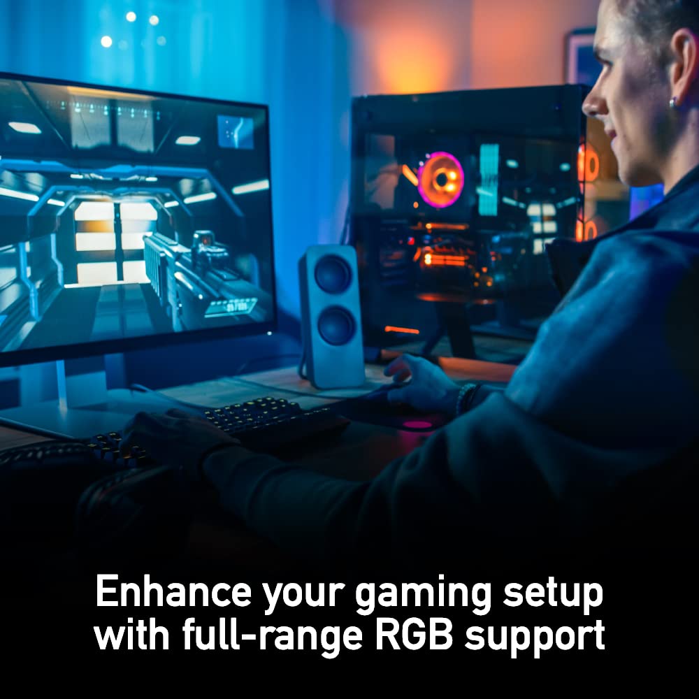 Lexar 16Gb (2X8Gb) Ares Rgb Ddr4 Ram 4000Mt/S Cl18 1.4V Desktop Memory, White (Ld4Eu008G R4000Gdwa)