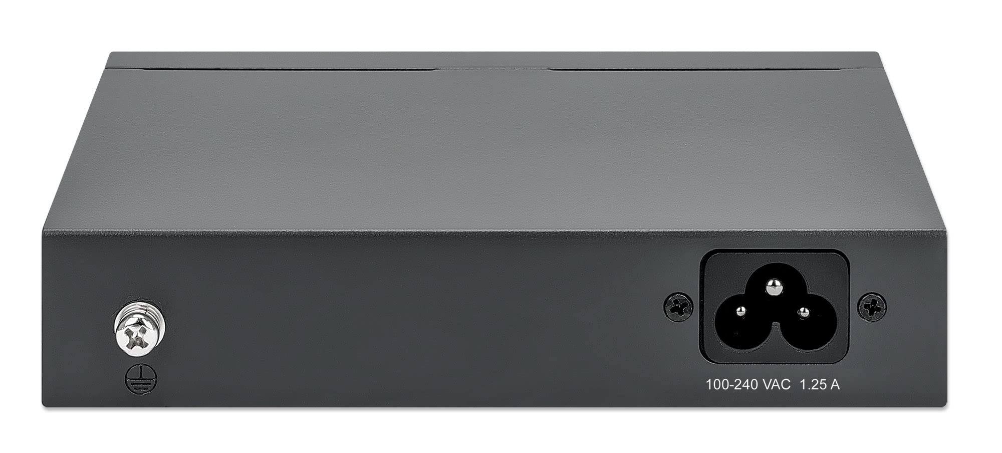 Intellinet 5 Port Gigabit Ethernet Poe+ Switch   4 Poe+ Ports @40W Budget, Power Output Up To 30W Per Port   10Gbps Switching Ca