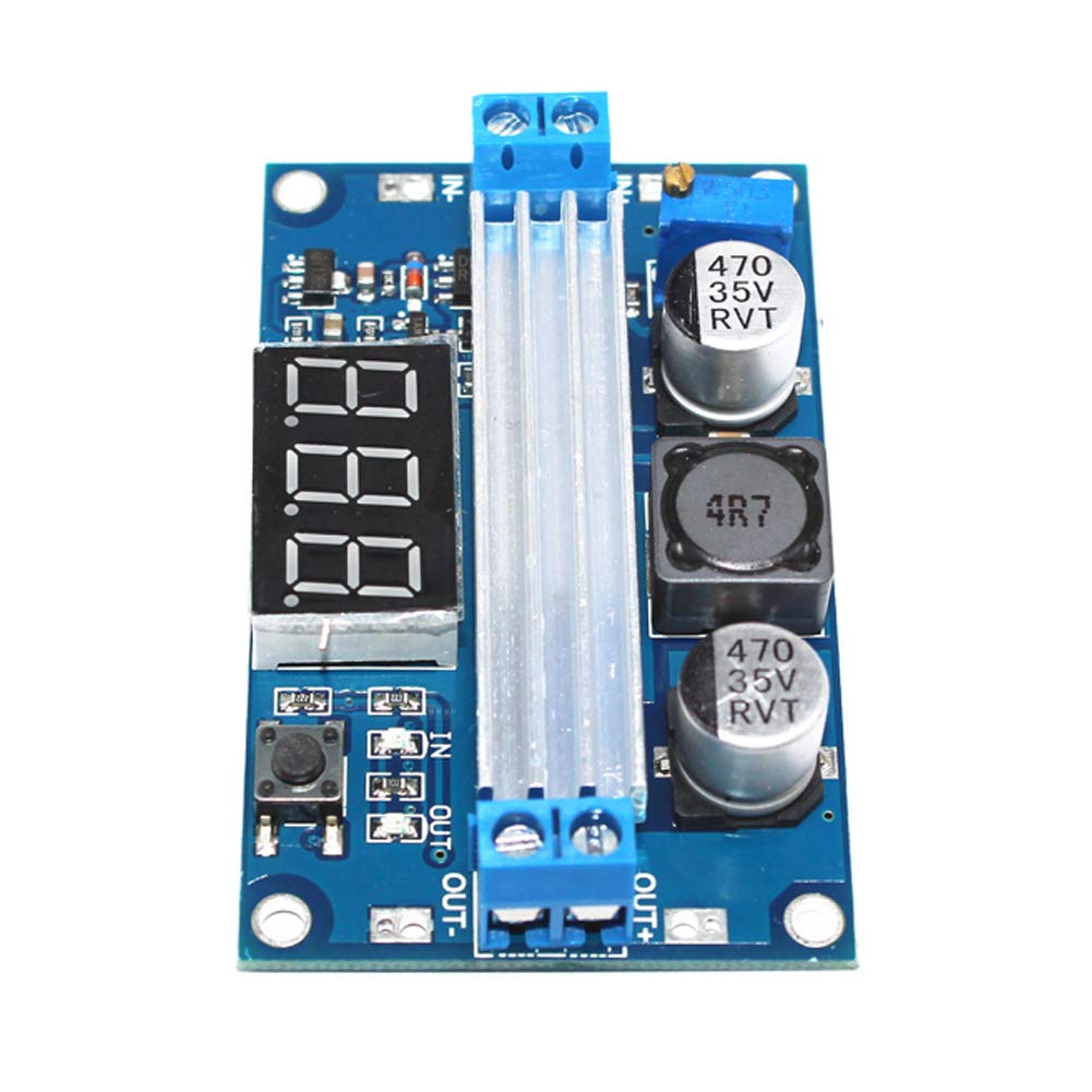 Onyehn Dc Dc Boost Voltage Converter Module,100W High Power Adjustable Output 3.5 35V Power Regulator Board Ltc1871 With Led Vol
