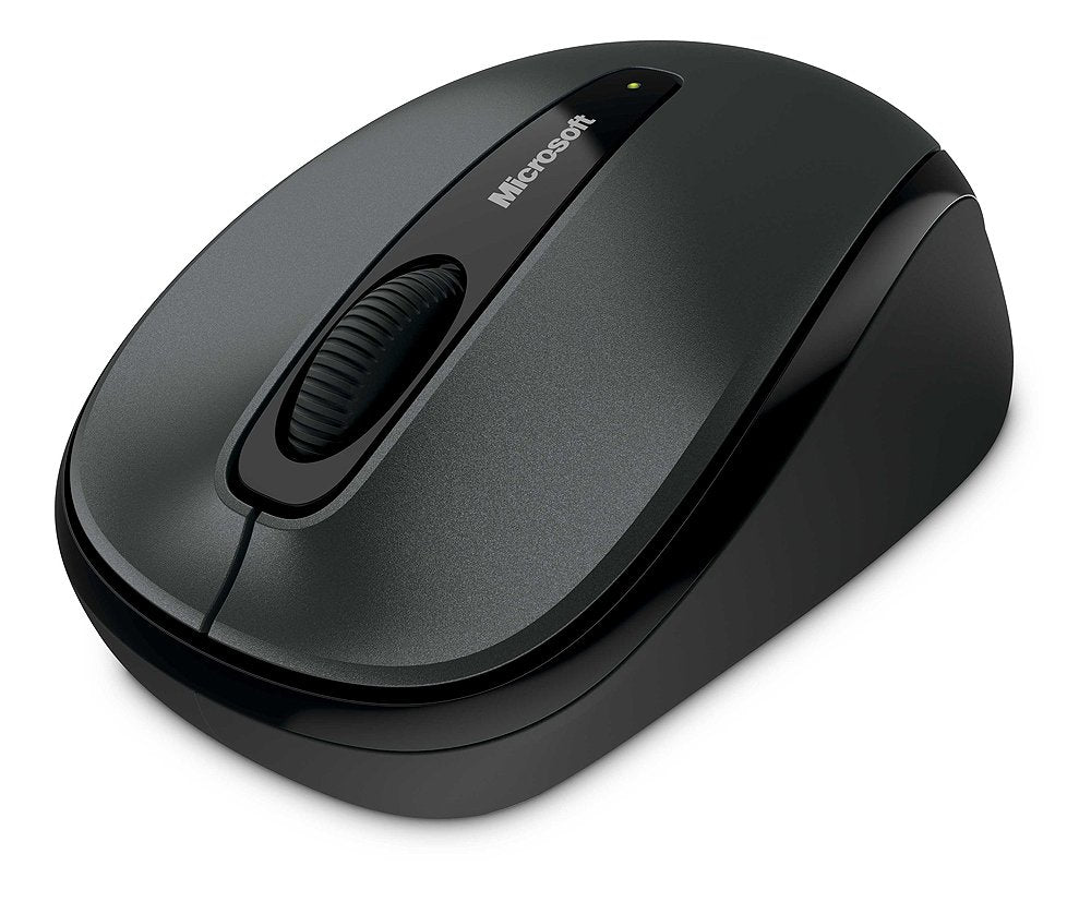 Microsoft Wireless Mobile Mouse 3500 For Business , Loch Ness Gray. Comfortable Ergonomic Design, Wireless, Usb 2.0 With Nano Tr