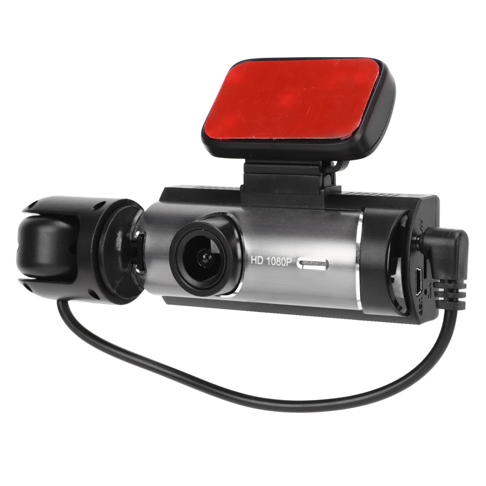 Acouto Dash Camera For Cars 3.16Inch Car Driving Recorder Front Rear Recording, Car Dashboard Camera Hd Night Vision Car Parking Reversing Monitor With Loop Recording