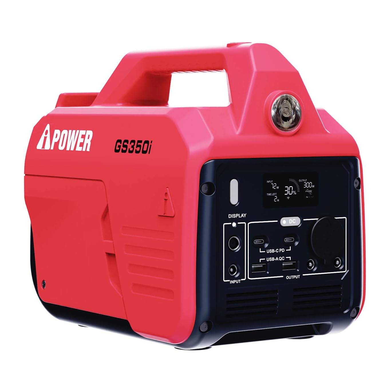 A-Ipower 350 Watts Portable Power Station With 110V Pure Sine Wave Ac Outlets, 91000Mah 332Wh Backup For Home, Outdoor Camping,