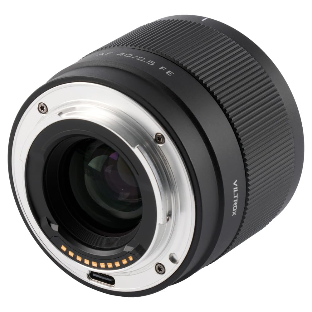 Viltrox Af 40Mm F2.5 F/2.5 Fe Mount Lens For Sony Mirrorless Cameras,Full Frame Auto Focus Lens For Sony E Mount A7Rii A7Sii A7S