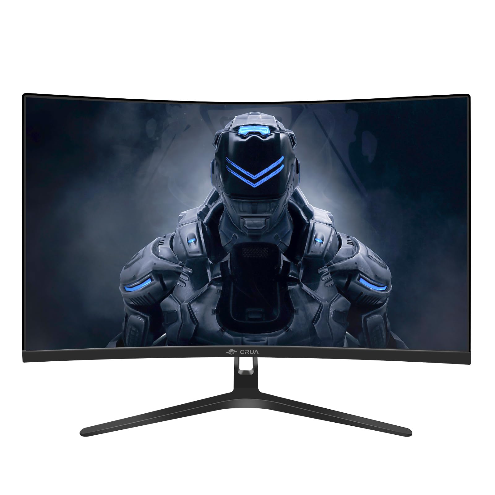 Crua 27'' 144Hz/180Hz Curved Gaming Monitor, Full Hd 1080P Va Screen 1800R Computer Monitors, 1Ms(Gtg) With Freesync, Low Motion