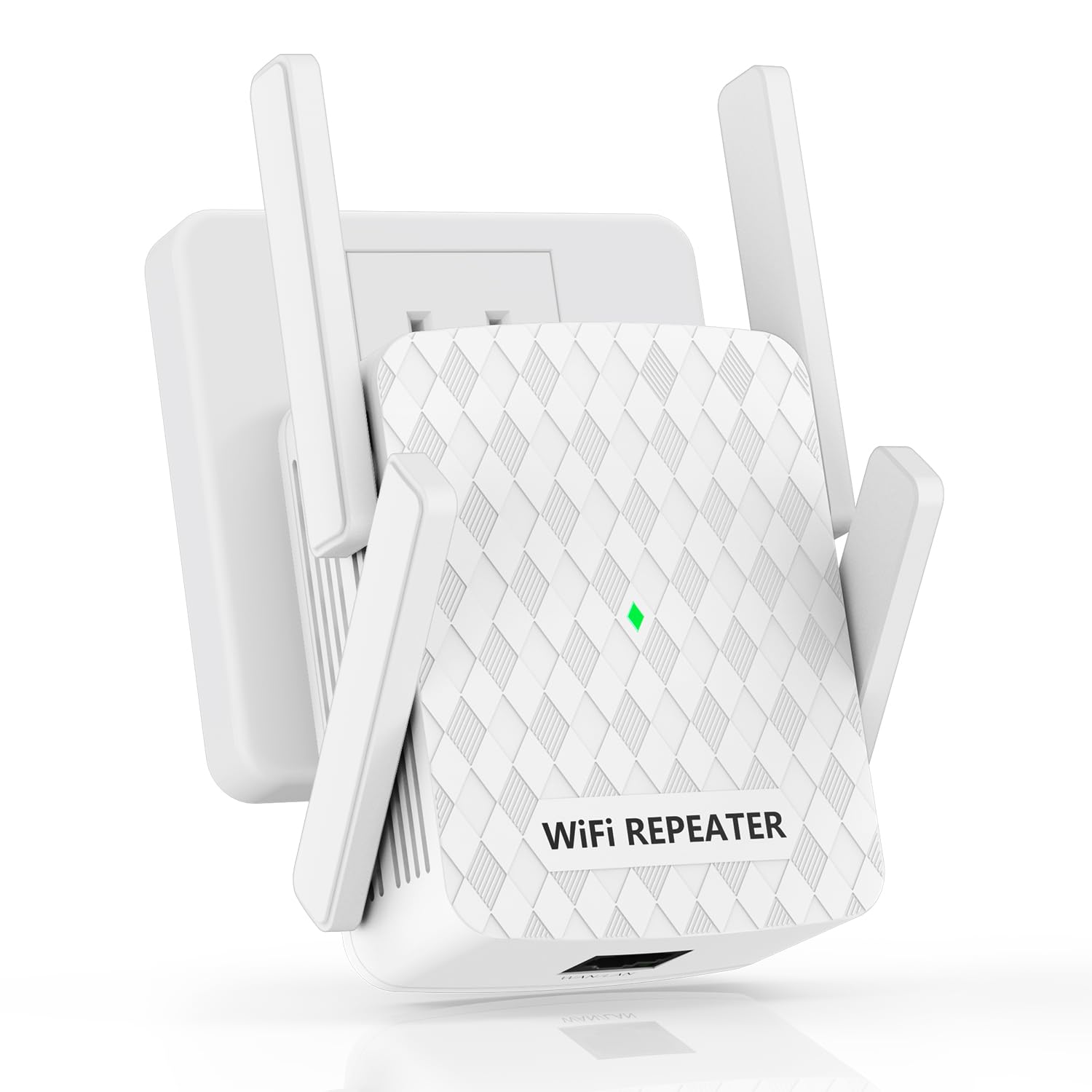 WiFi Extender Signal Booster, Internet Wireless Repeater for Home Coverage up to 10000sq.ft and 35 Devices, 1200Mbps WiFi Booste