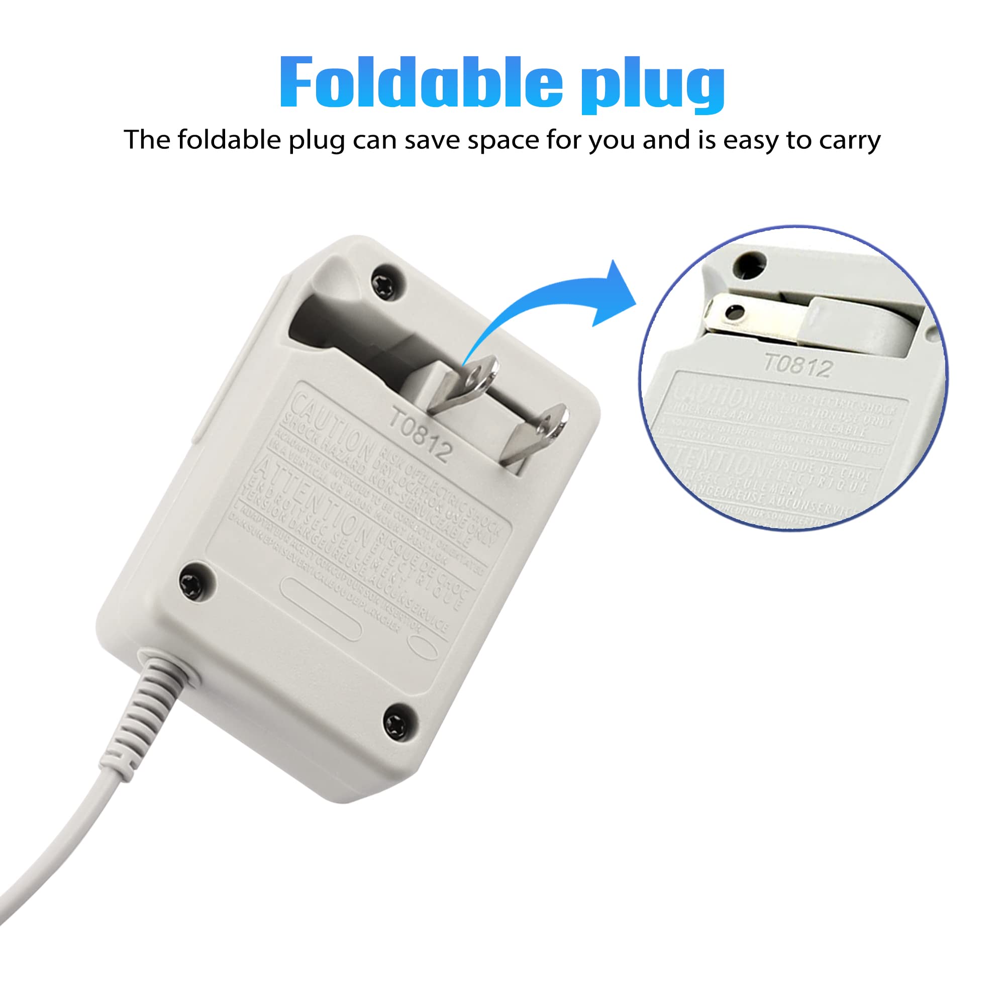 Dsi Charger Kit, Ac Power Adapter Charger And Stylus Pen For Nintendo Dsi, Wall Travel Charger Power Cord Charging Cable