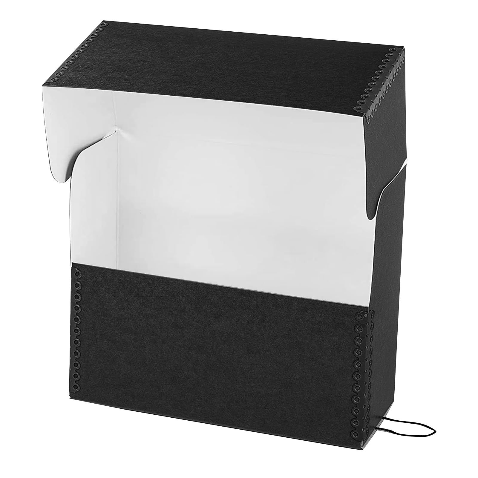 Lineco Archival Document Storage Box With Metal Edge, Acid-Free Gray Boxboard, Organize And Store Files, Prints, Photos, Jumbo-S