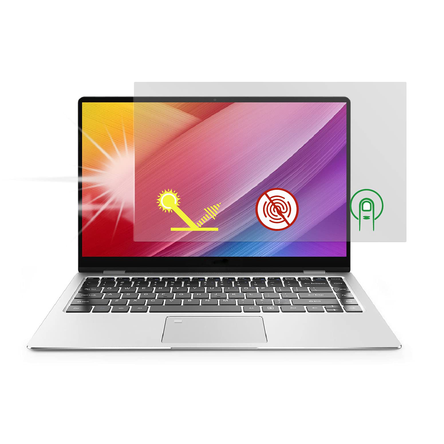 Anti Glare And Anti Finger Print Screen Protector (3 Pack) For 17.3 Laptop