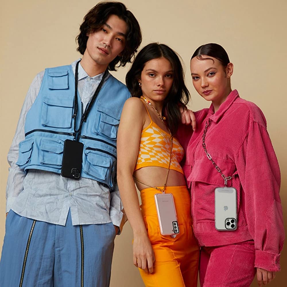 Casetify 6Mm Rope Phone Strap With Card With Card   Kiwi