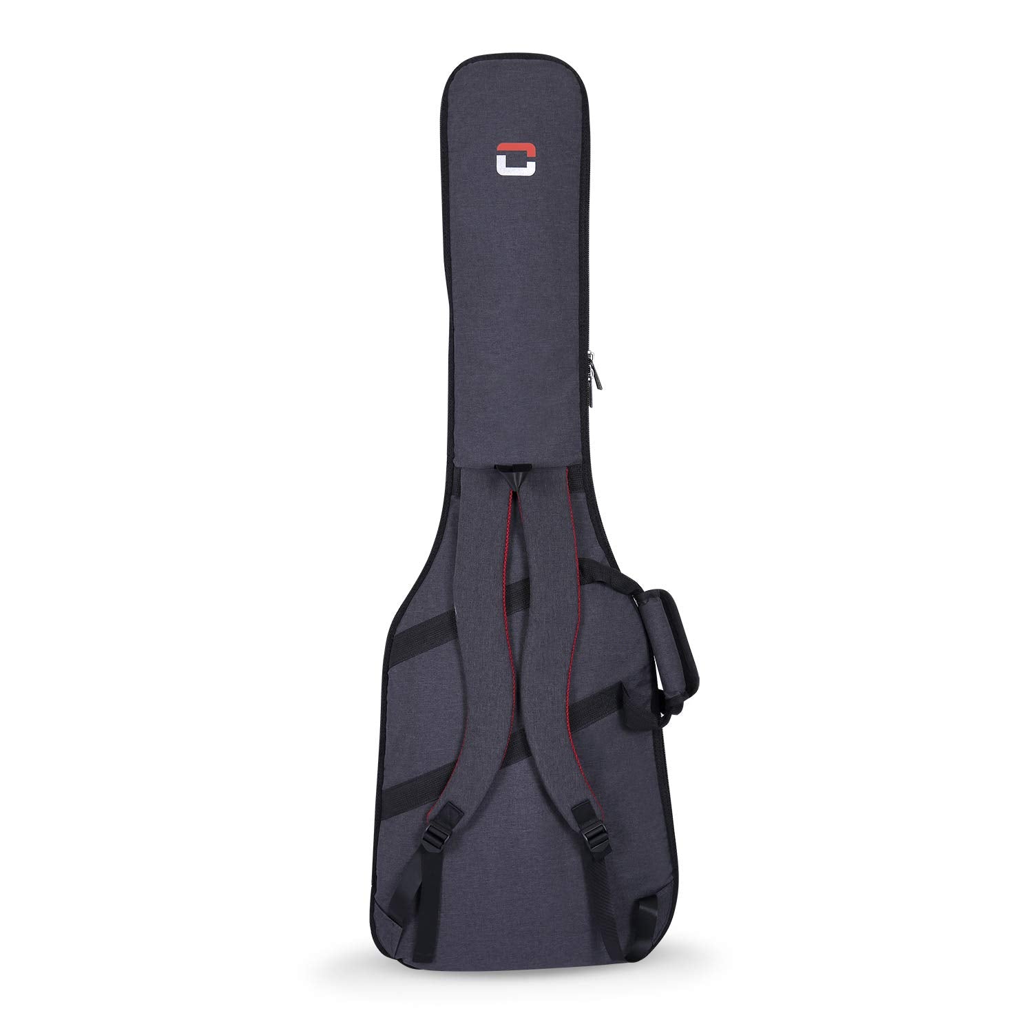 Crossrock Bass Guitar Case, 10Mm Padded Backpack Bag (Crsg107Bdg)