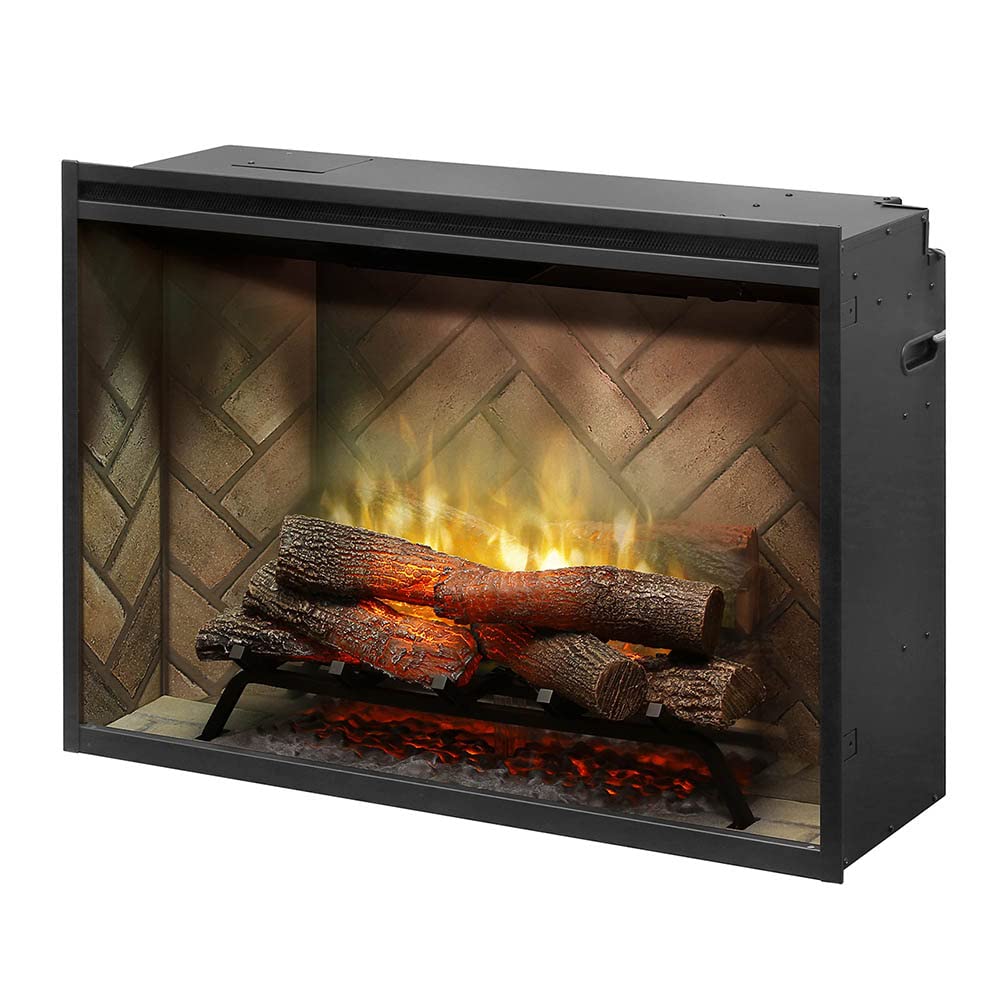 Dimplex Revillusion� 36' Built In Firebox (Model: Rbf36), 4435/6739/8786 Btu, 120/208/240 Volt, 1375/1975/2575 Watt, Herringbone