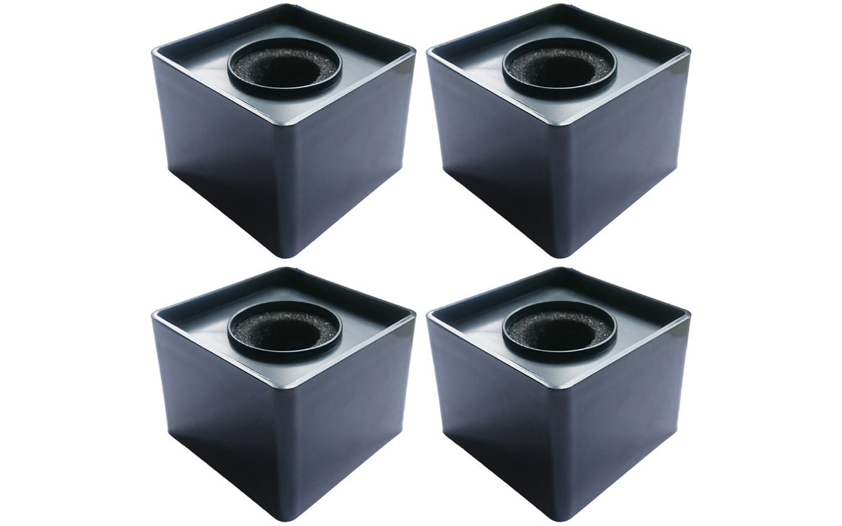 Studio Mic Square Actopus 4Pcs Black Microphone Cube Interview Square Mic Flag Studio Eq ...