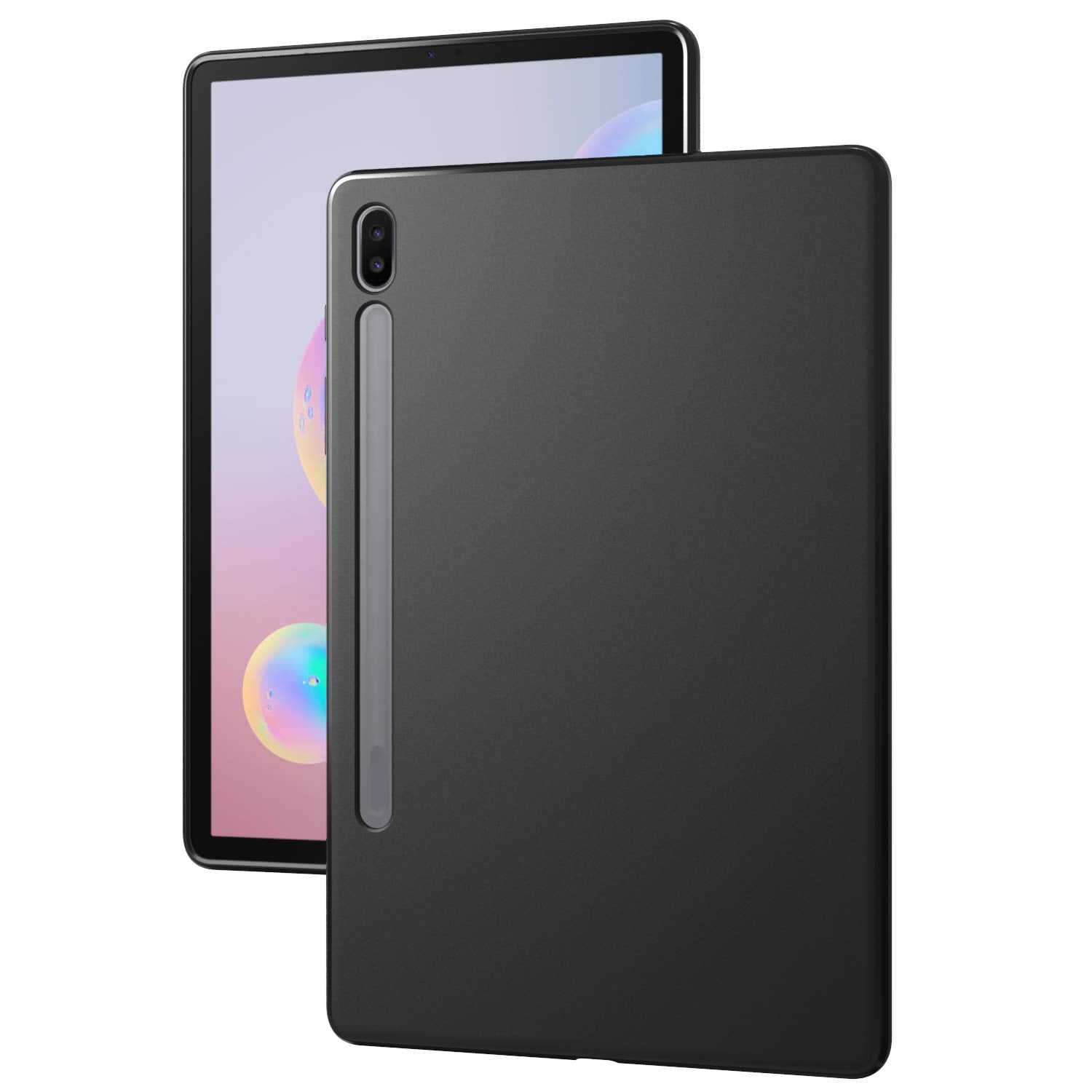 Puxicu Case For Galaxy Tab S6 10.5'' 2019 Case, Slim Design Matte Tpu Rubber Soft Tpu Protective Cover For Samsung Galaxy Tab S6